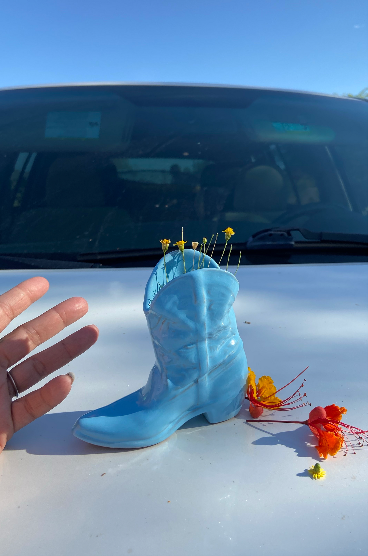 Mini Boot Vase