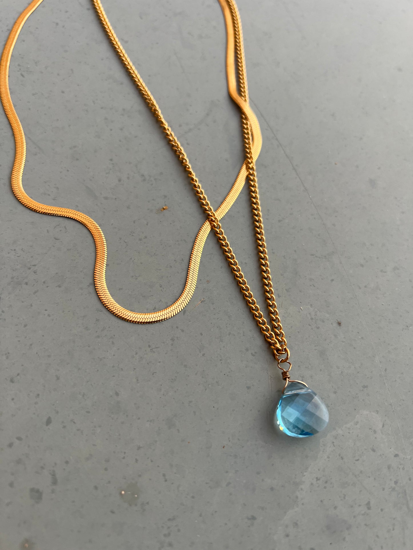 Prism Tear Necklace