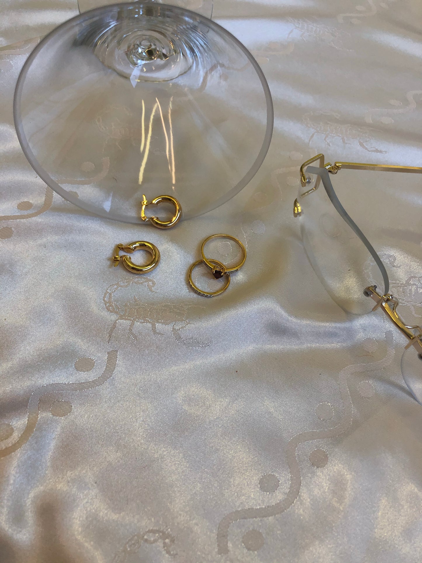 Chubby Gold Plated Mini Hoops