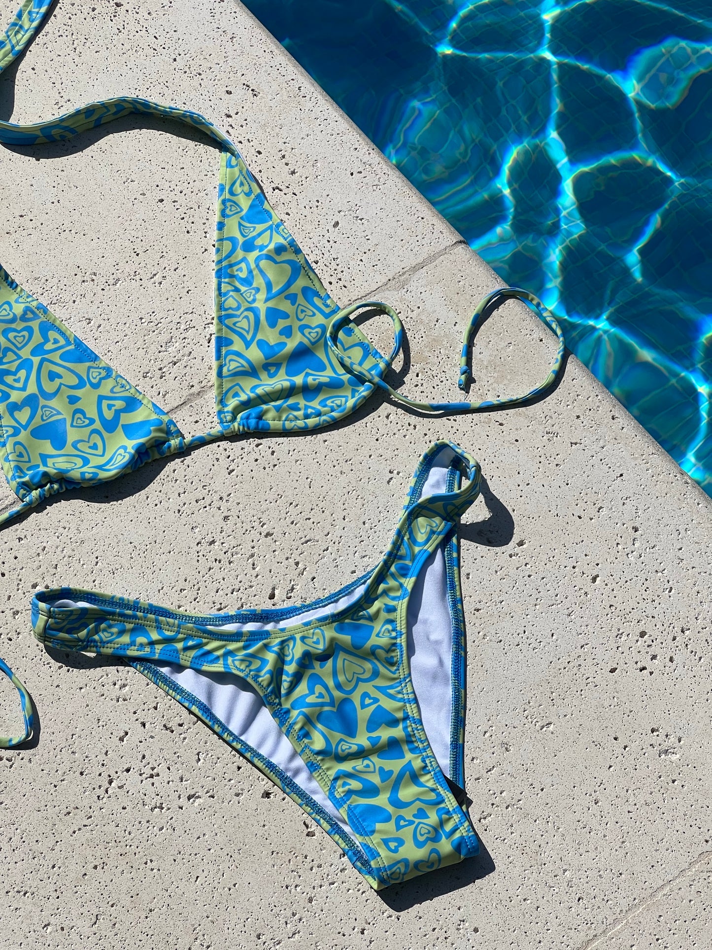 Retro Hearts Bikini