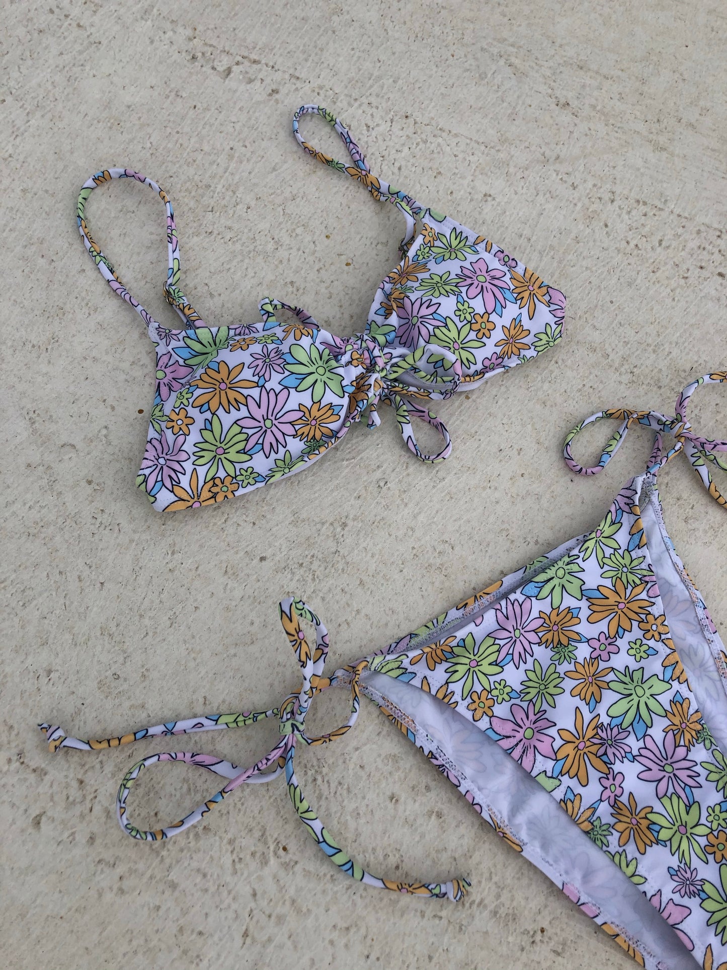 Pastel Daisy Bikini