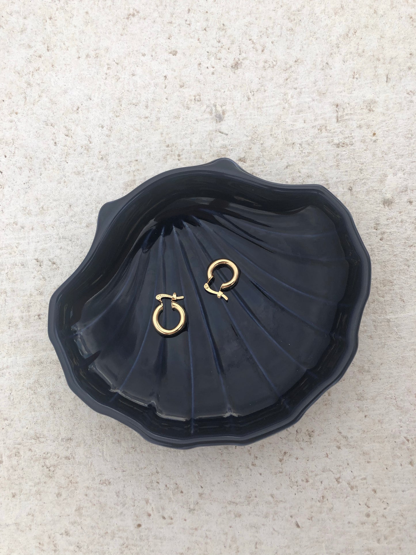 Chubby Gold Plated Mini Hoops