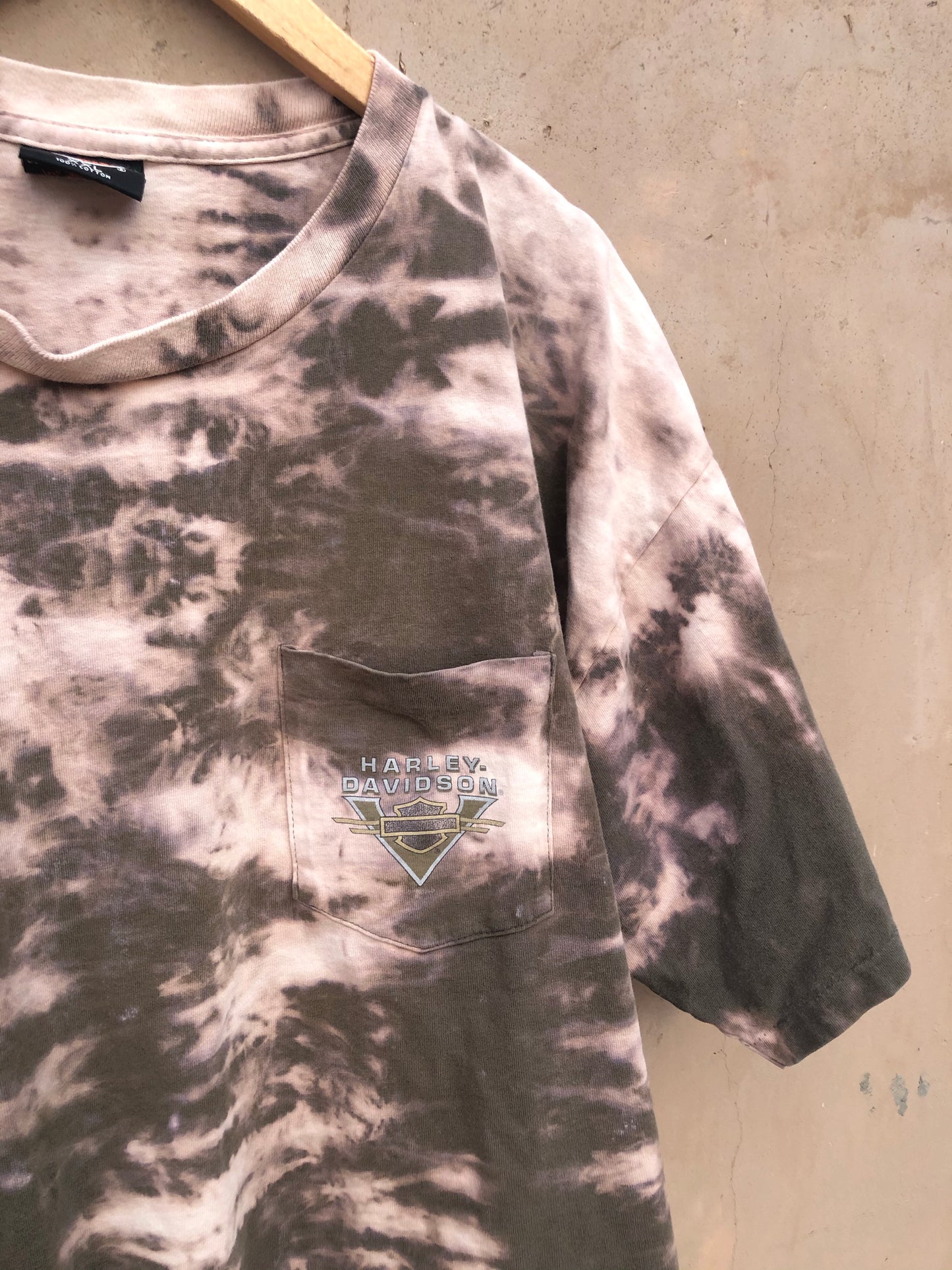 Bleached Out Tucson Harley Tee