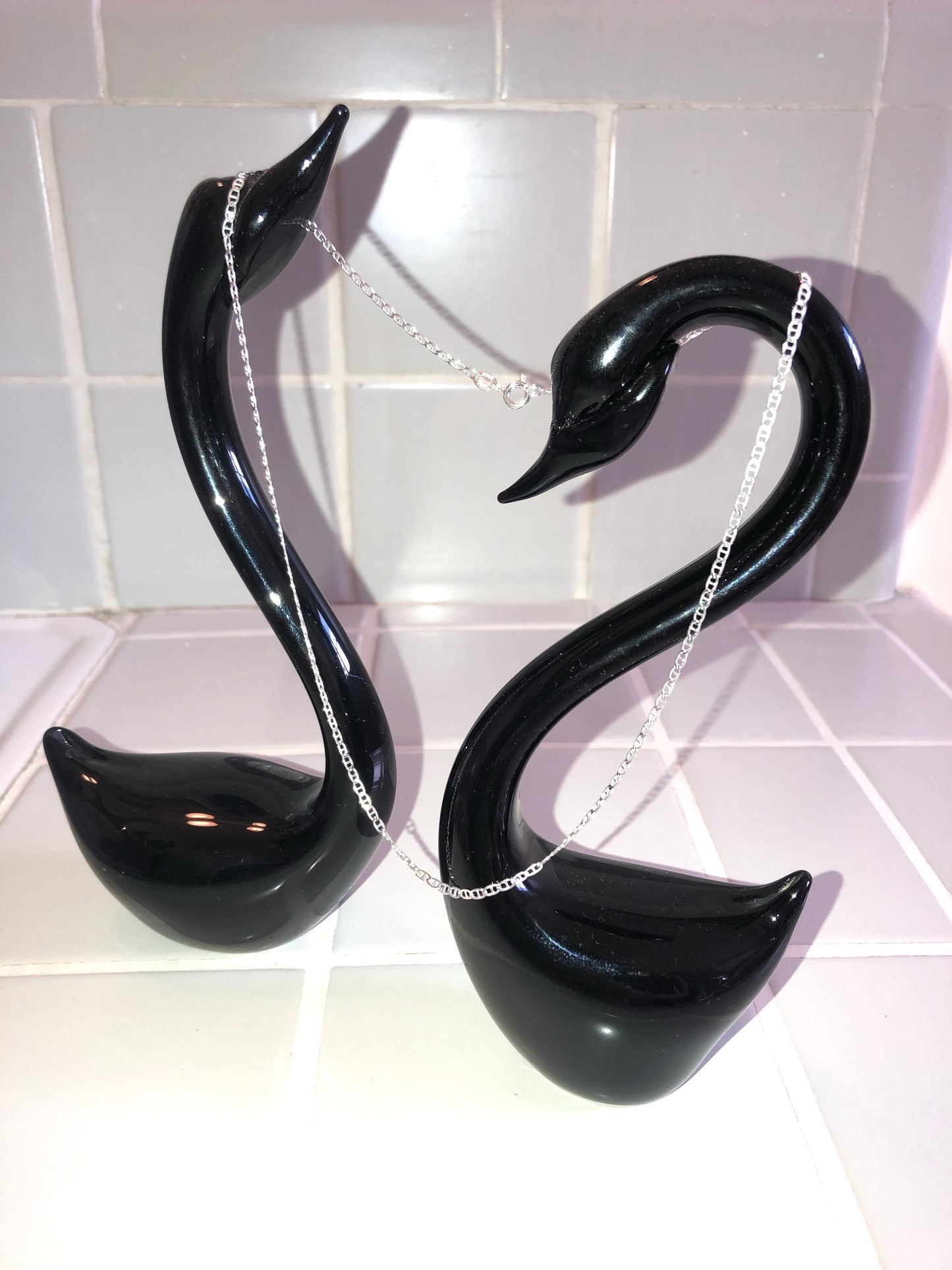 Silver Gucci Mariner Chain