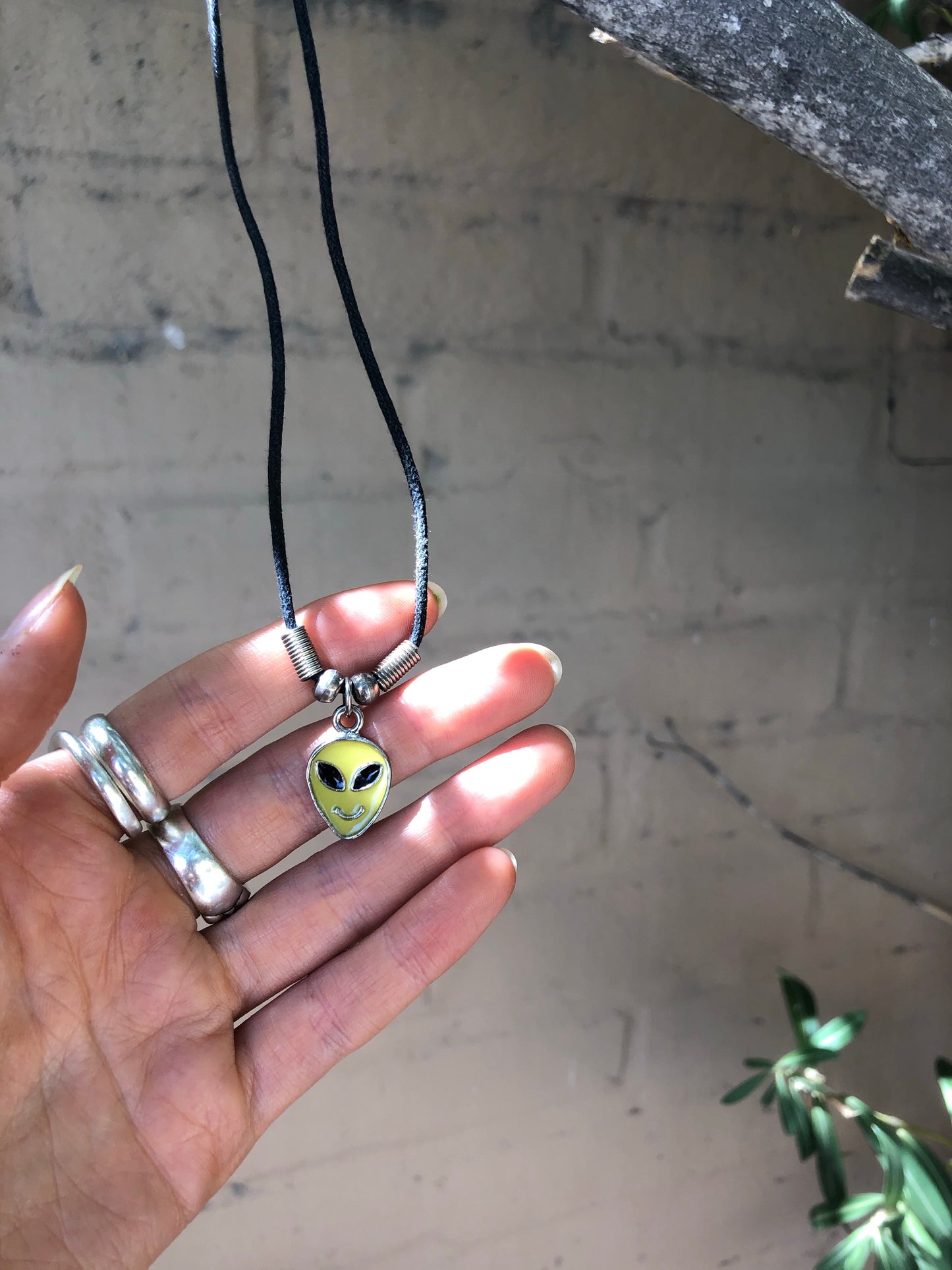 Far Out Cord Charm Necklaces