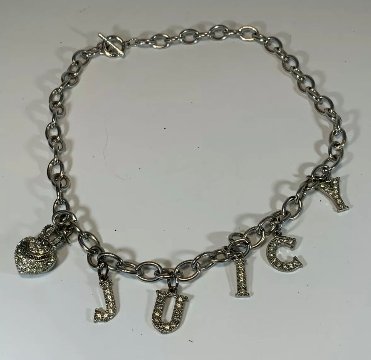 Vtg Juicy Couture “Juicy” necklace