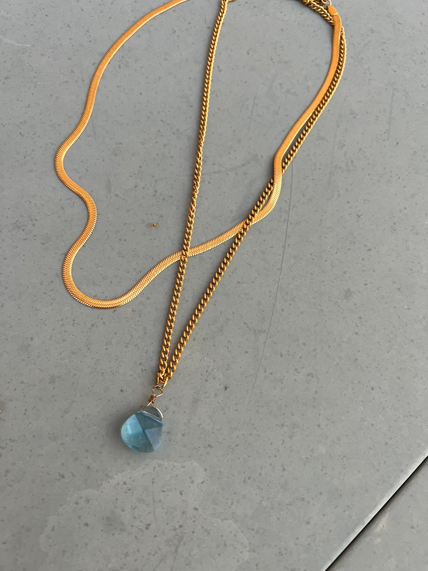 Prism Tear Necklace