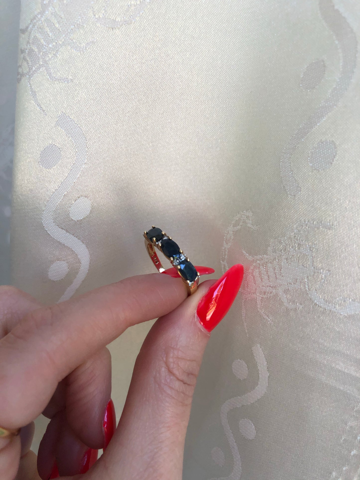 Gold Filled Saphire Ring