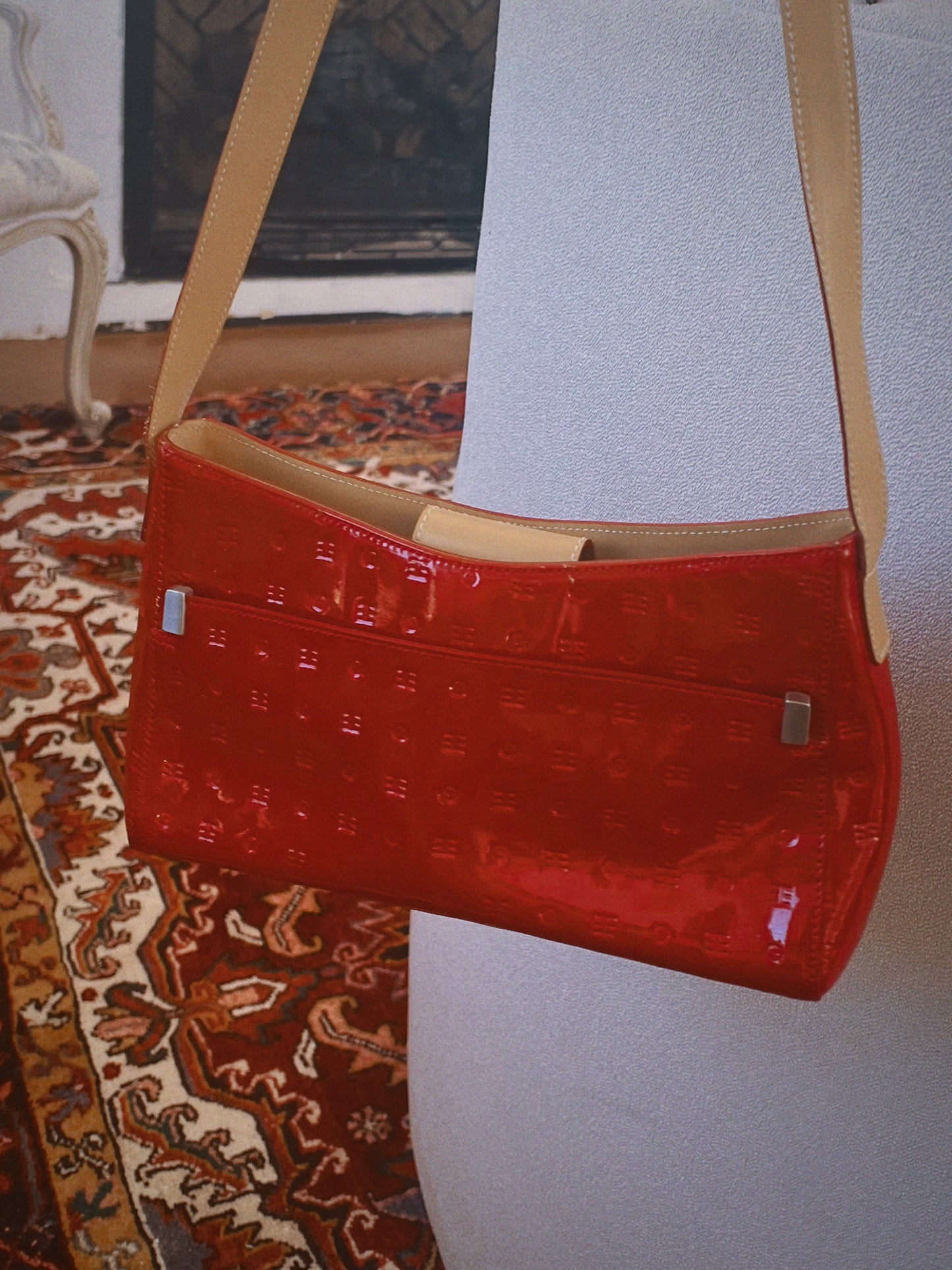 Arcadia Cherry Red Bag