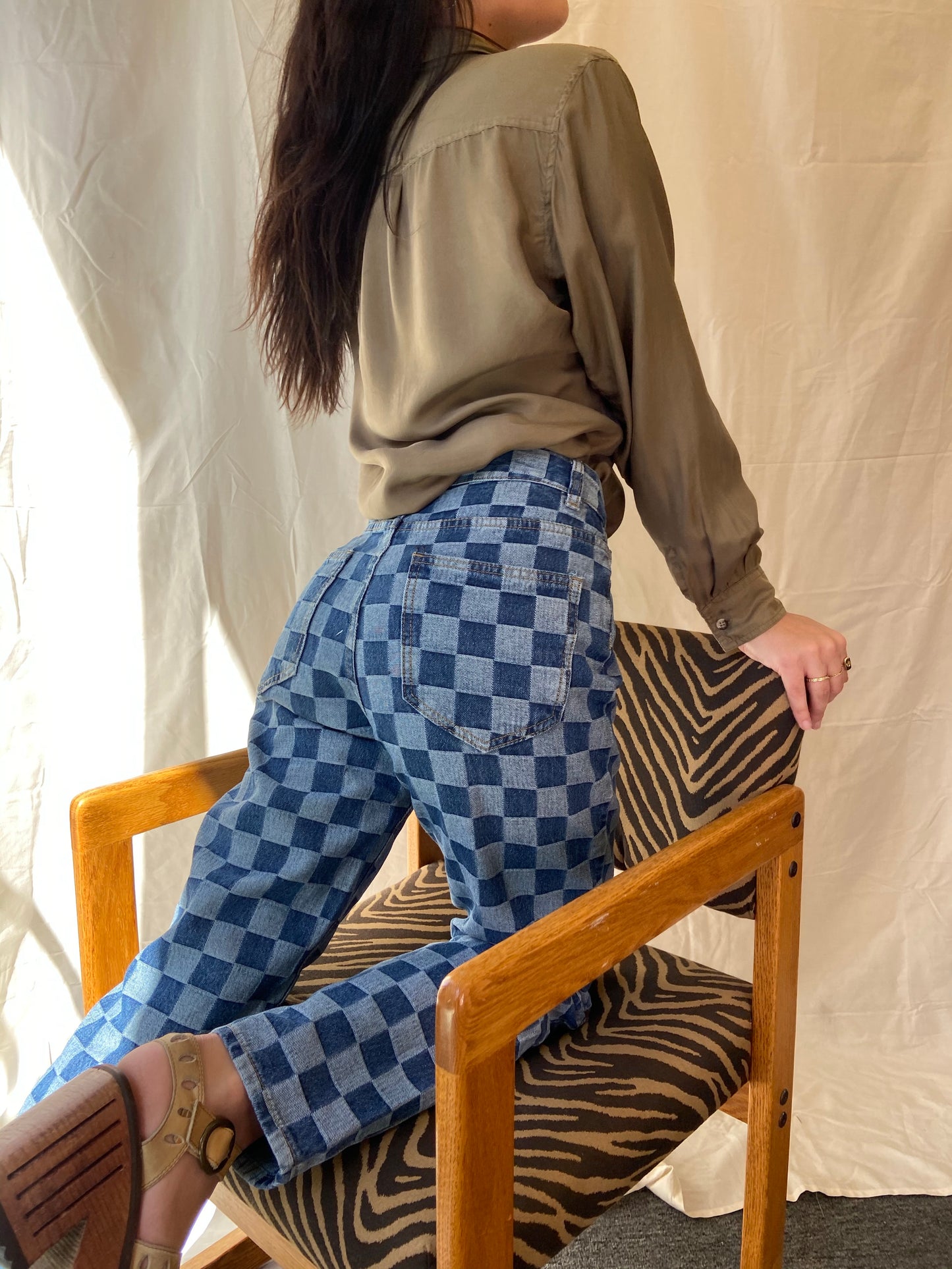 Silk Olive Shirt