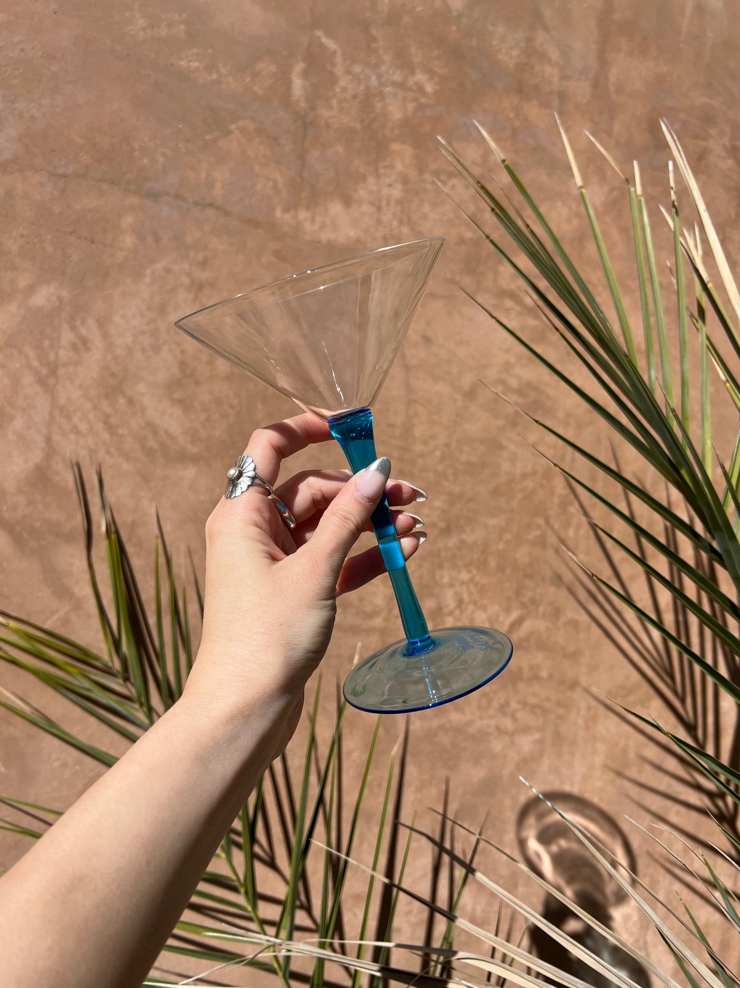 Bombay Blue Stem Martini Set
