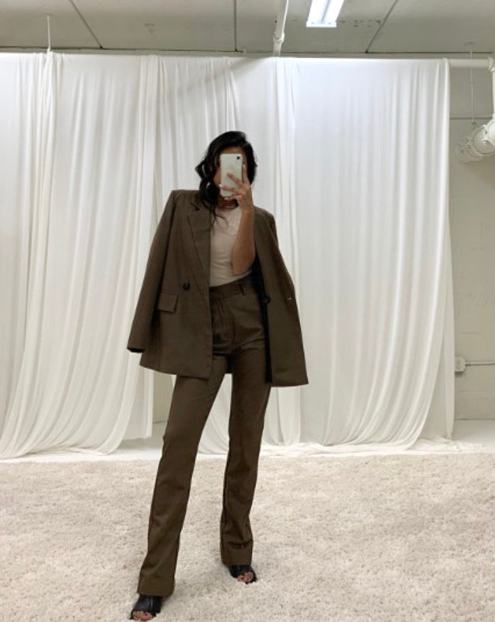 Chocolate Trouser Pants