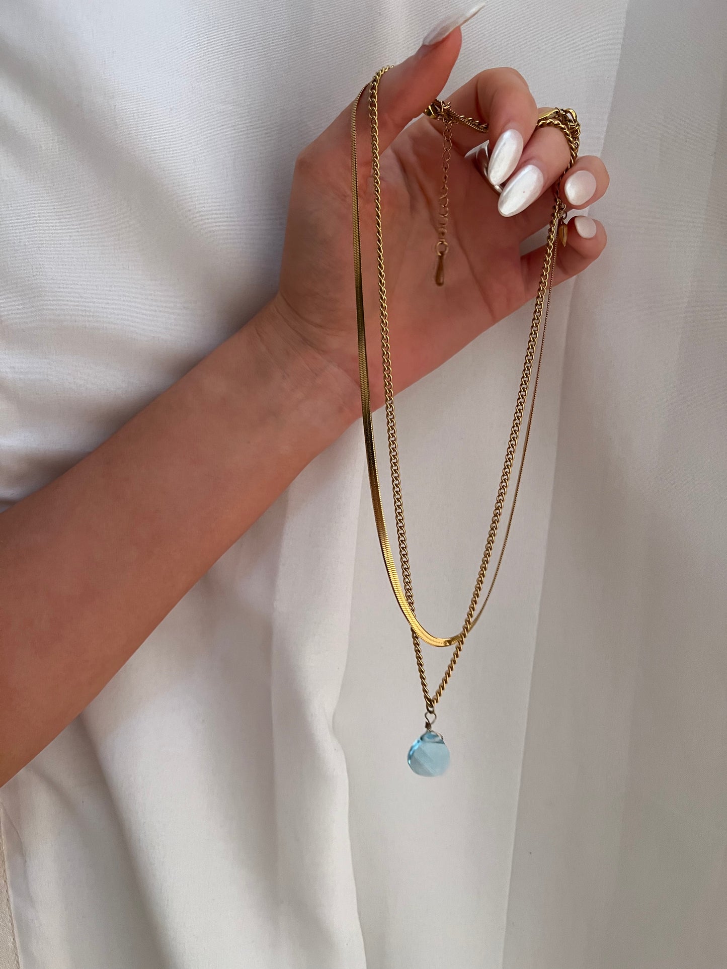 Prism Tear Necklace