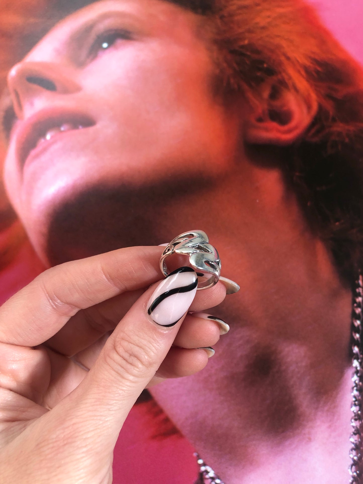 Sterling Silver Rhythm Ring