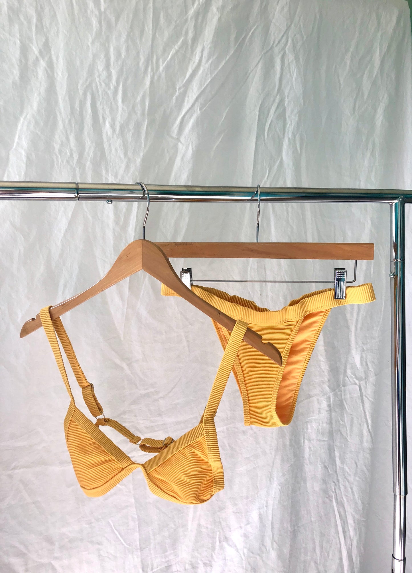 Yellow Evil Twiin Bikini