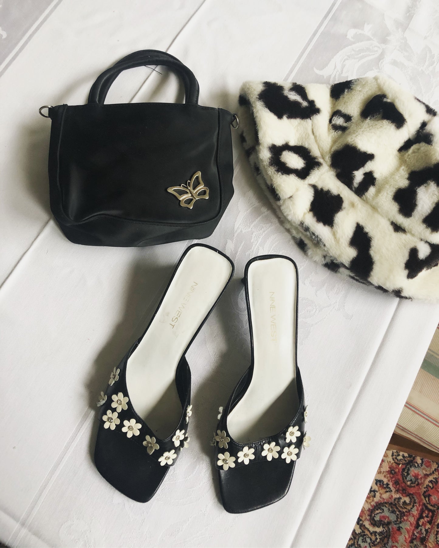 Lil’ black butterfly purse