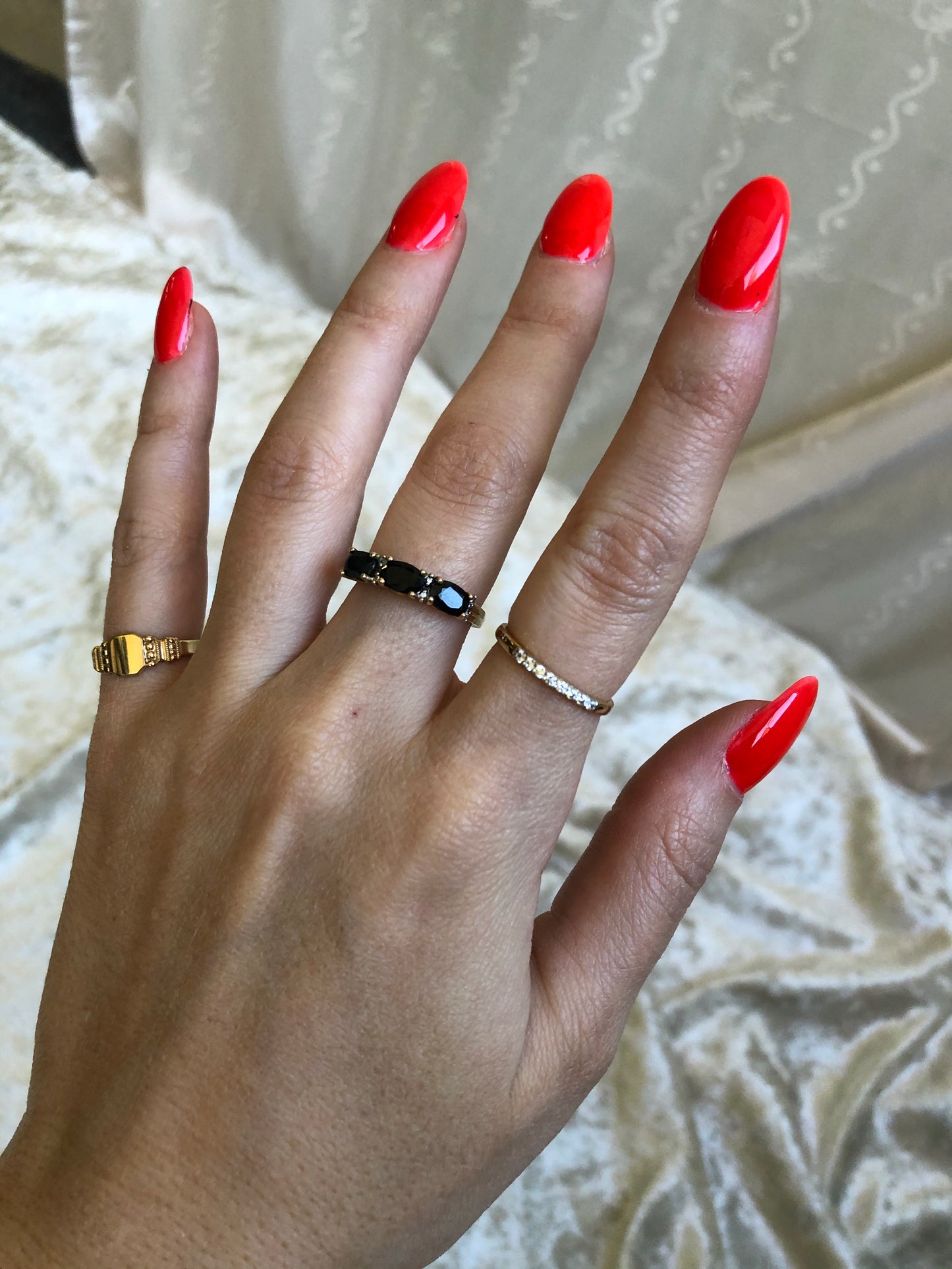 Gold Filled Saphire Ring