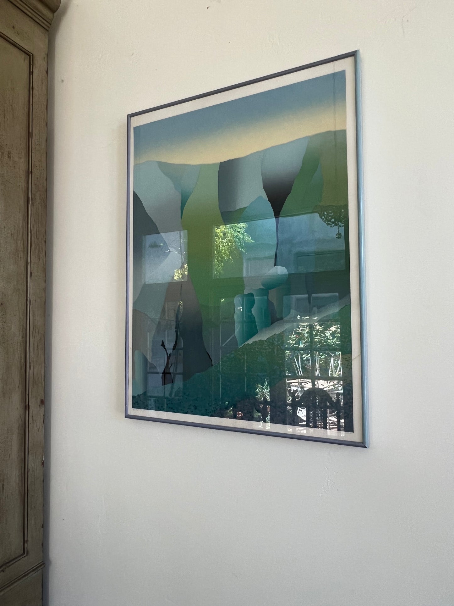 Palisades Abstract Print