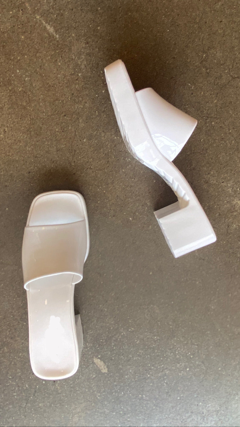 White Jelly Slides