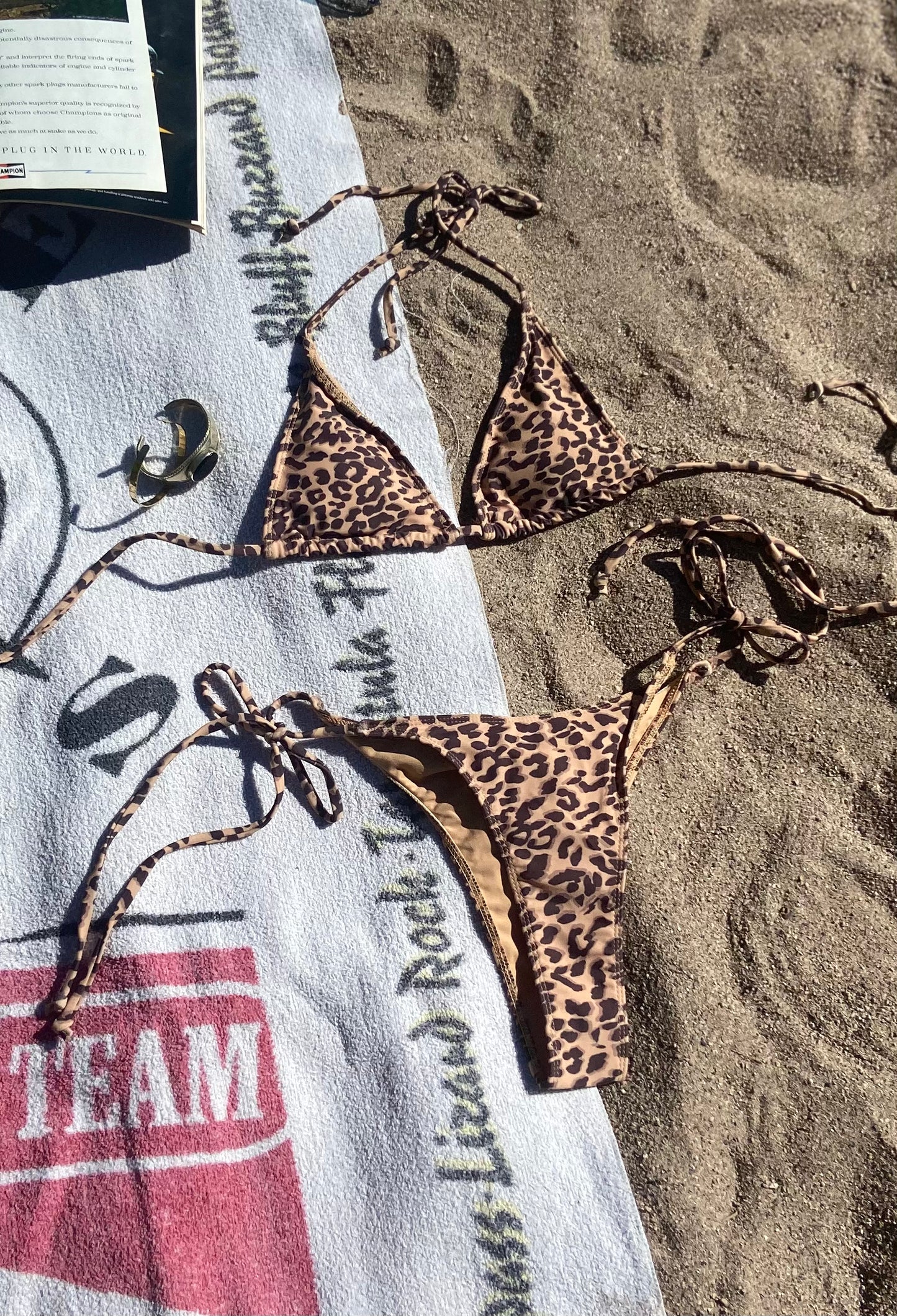 Desert Leopard Bikini