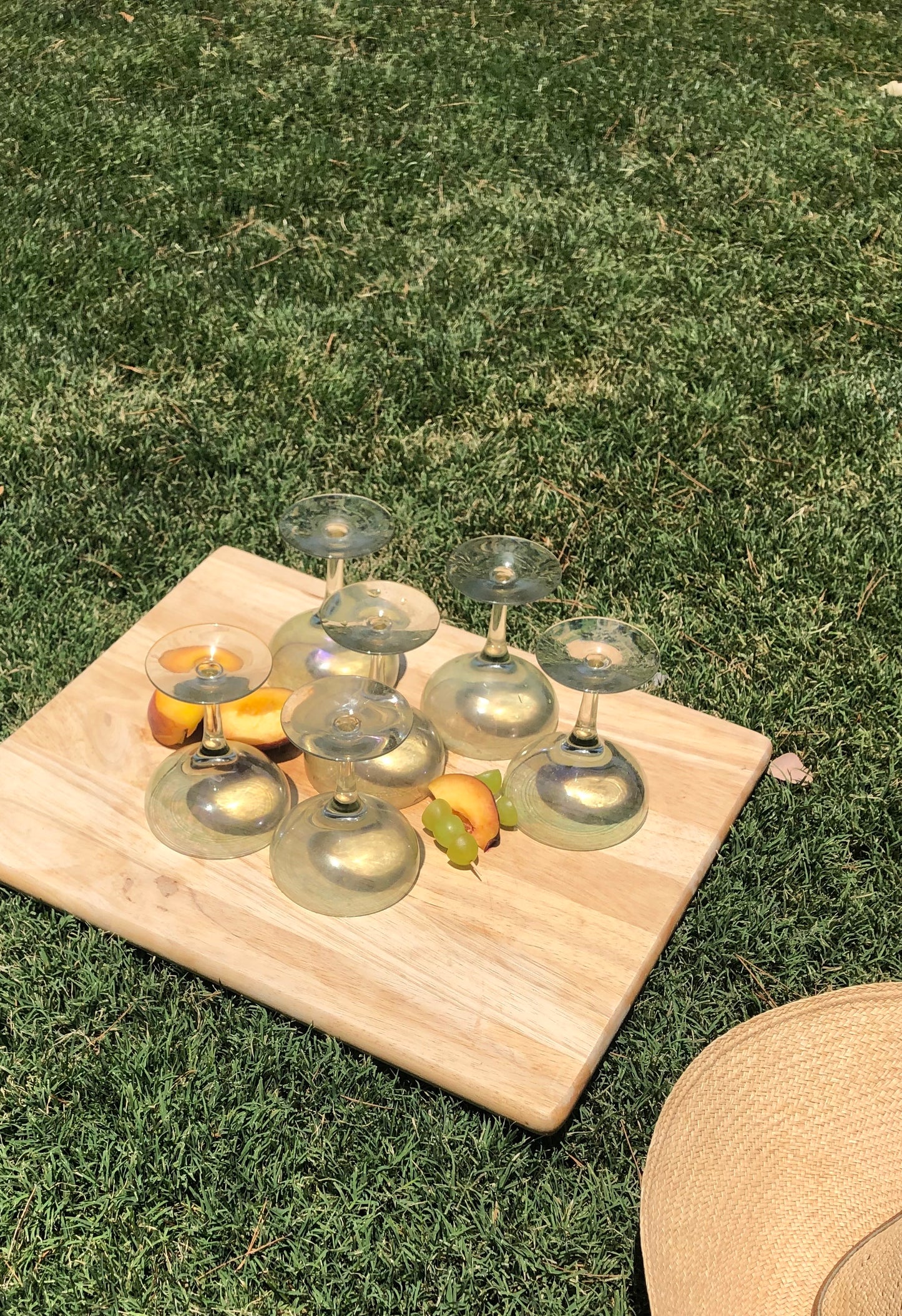 Sea Green Cocktail Glasses Set