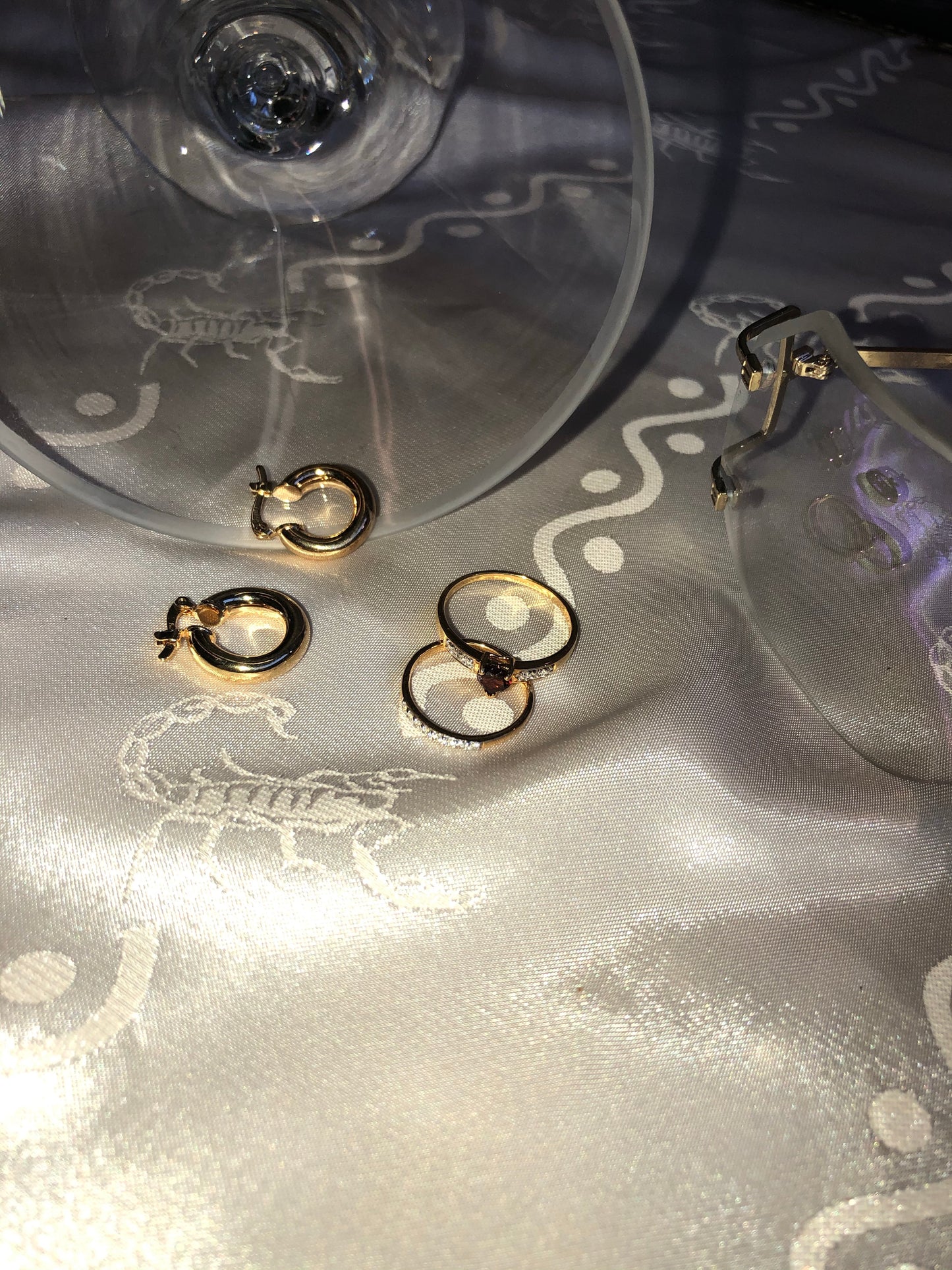 Chubby Gold Plated Mini Hoops