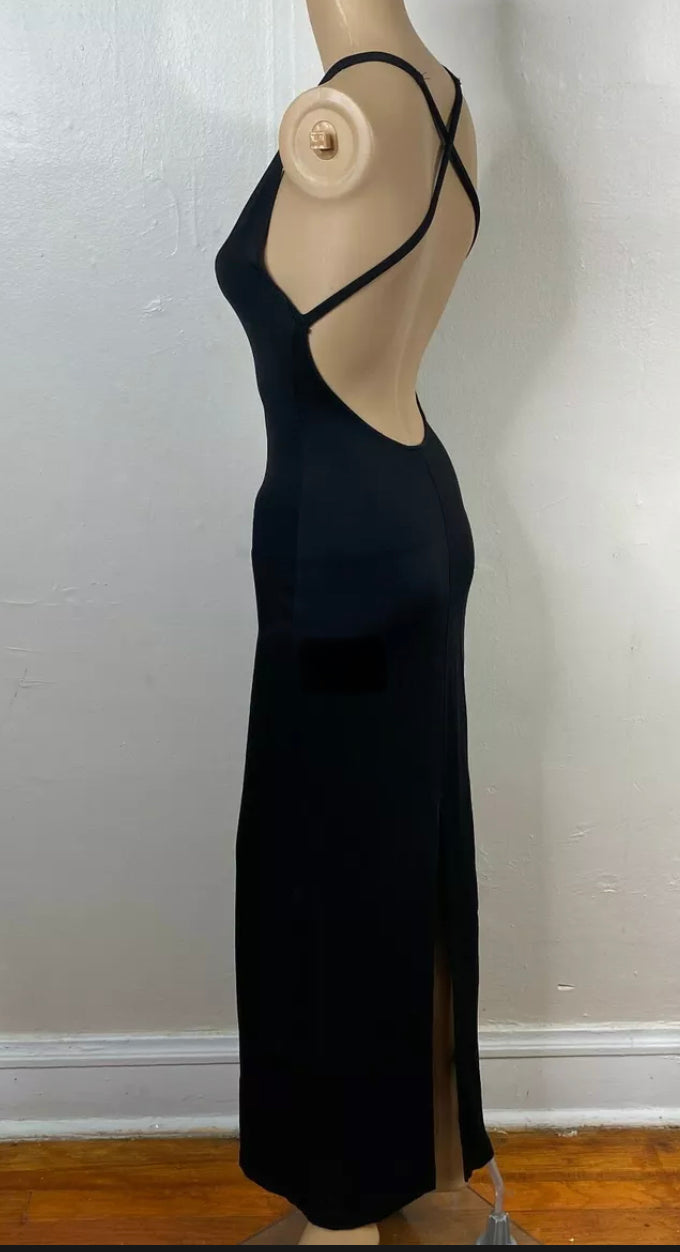 Vtg Bebe San Francisco Dress