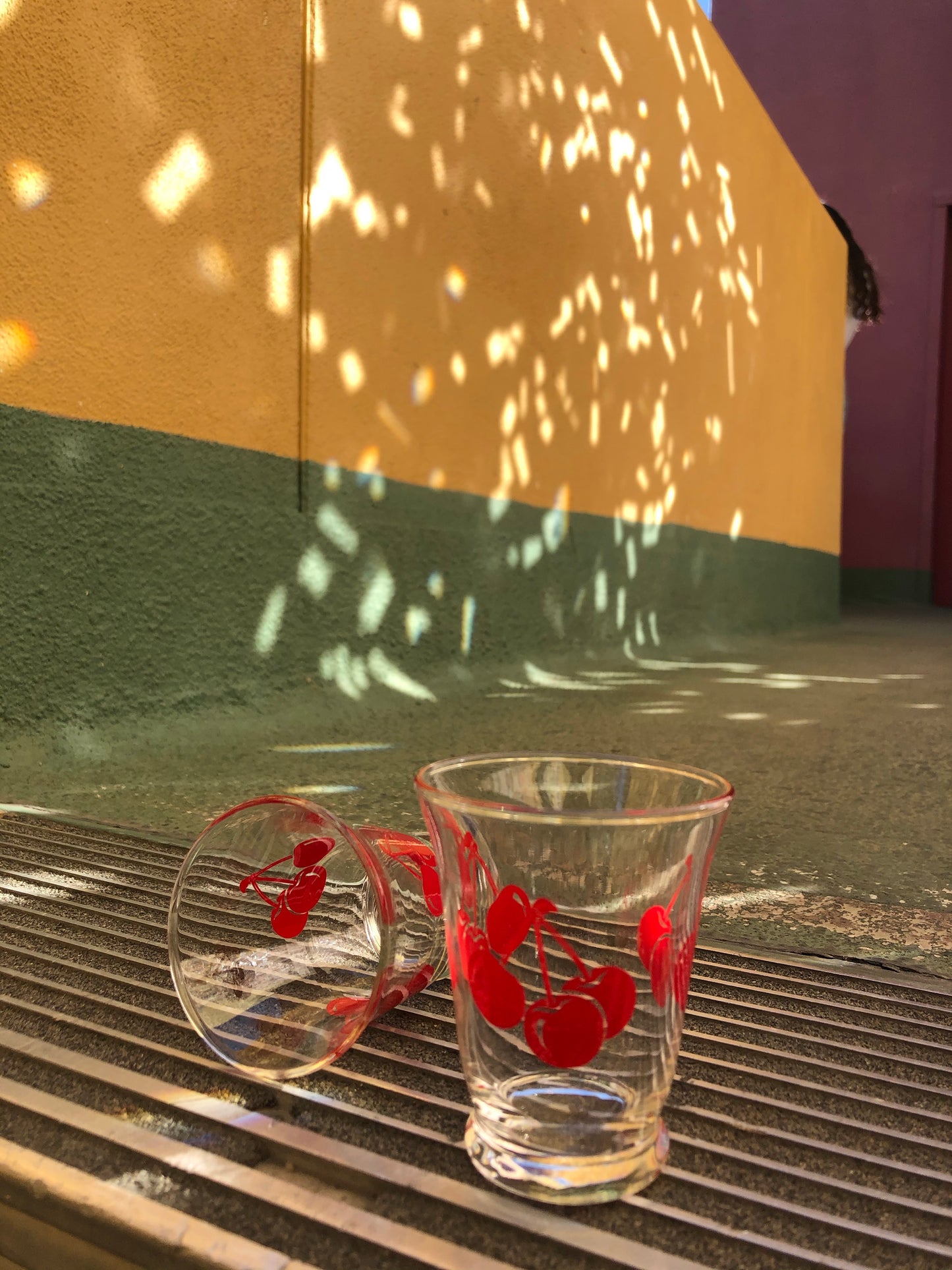 Cherry Glasses Set