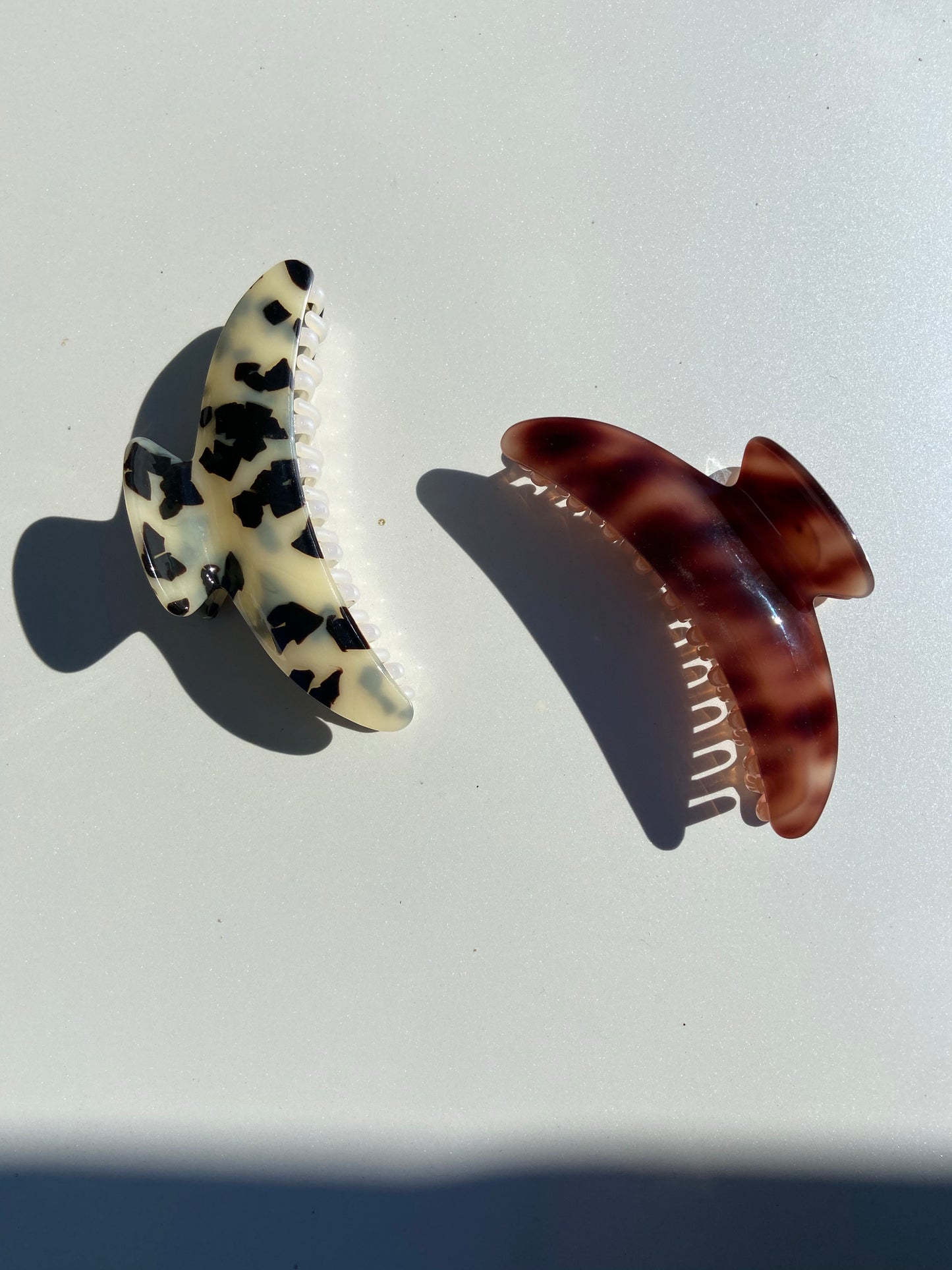 Jumbo Tort Hair Claw Set