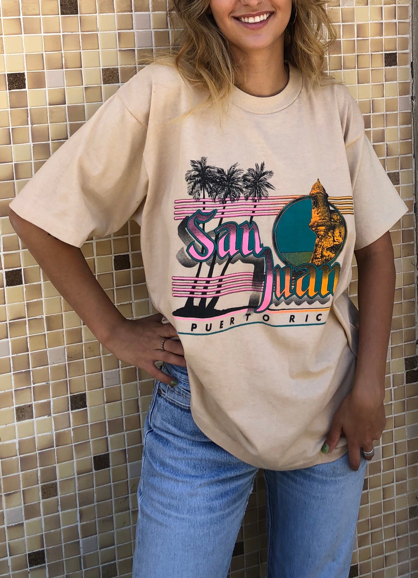Vtg Puerto Rico Tee