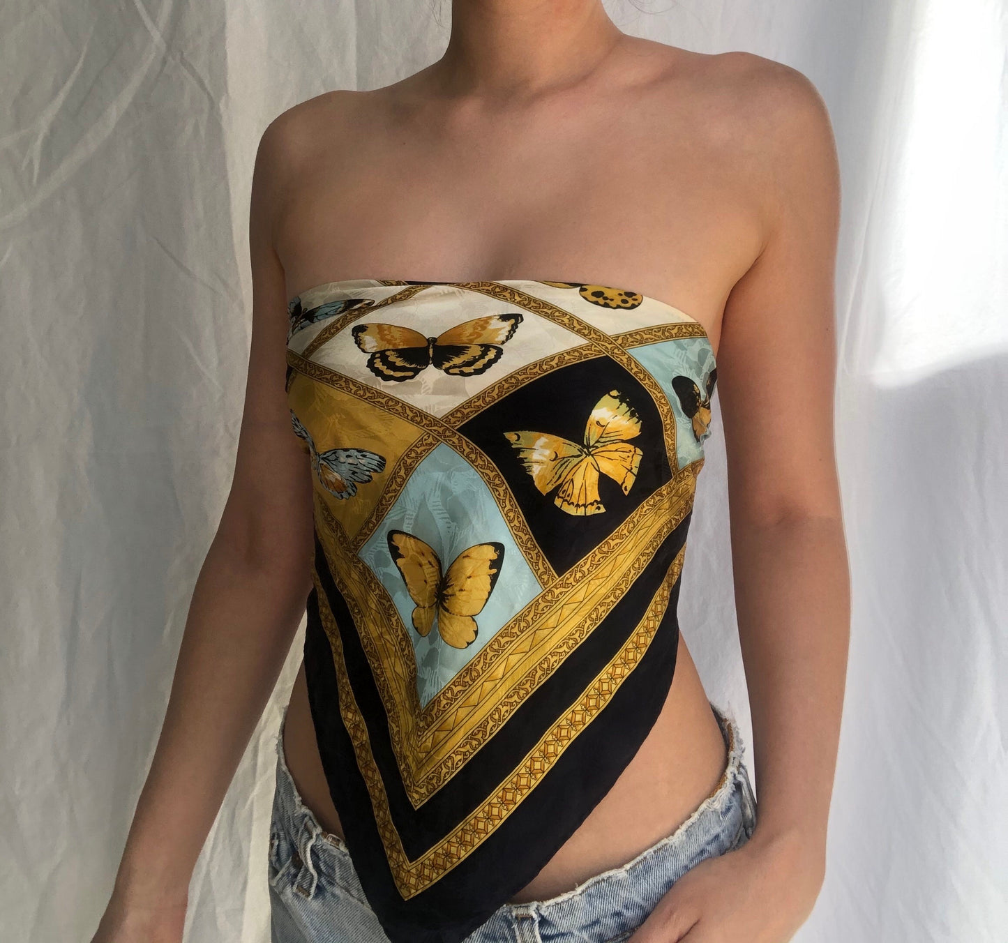 Silk Butterfly Tapestry