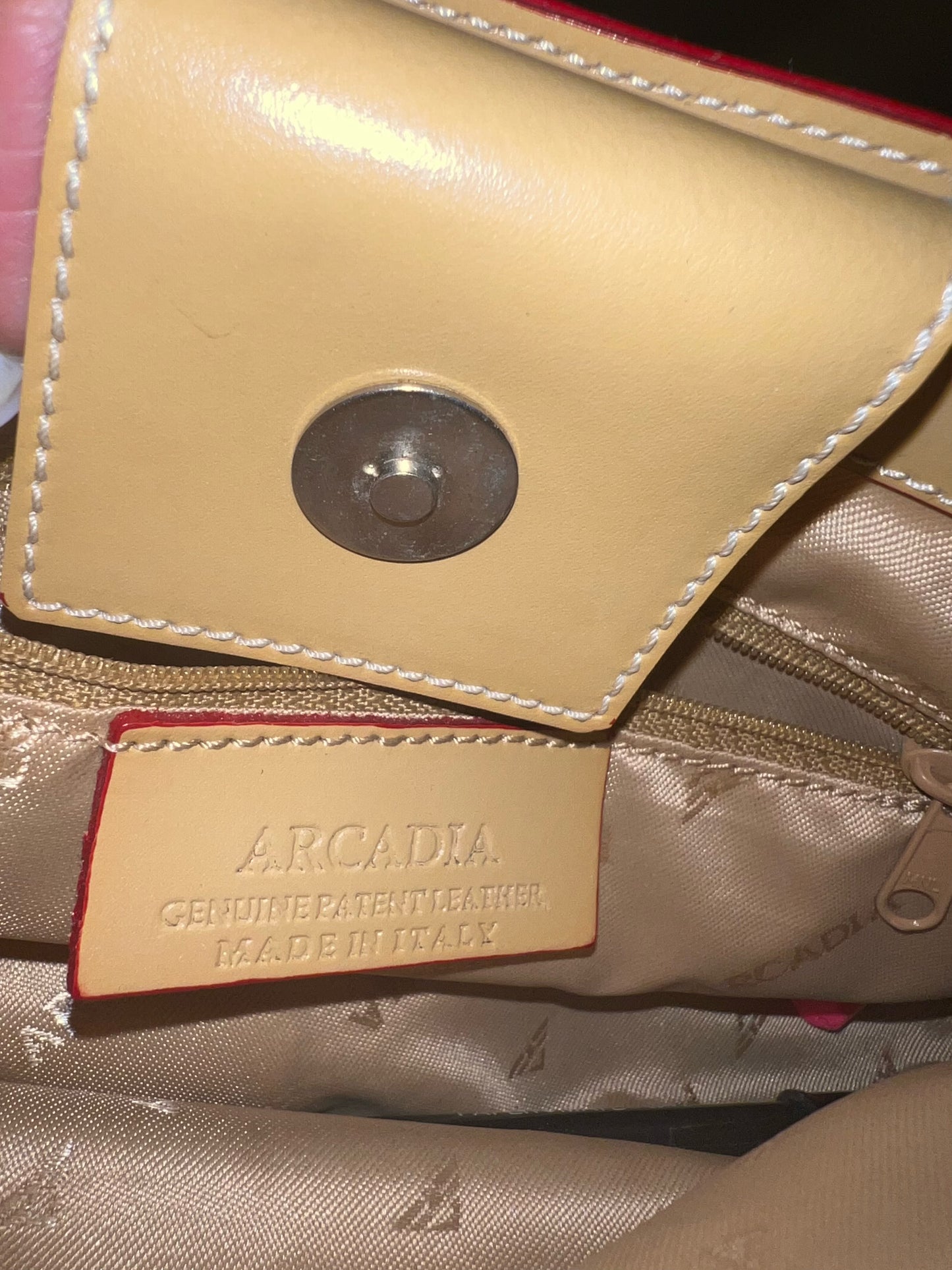 Arcadia Cherry Red Bag