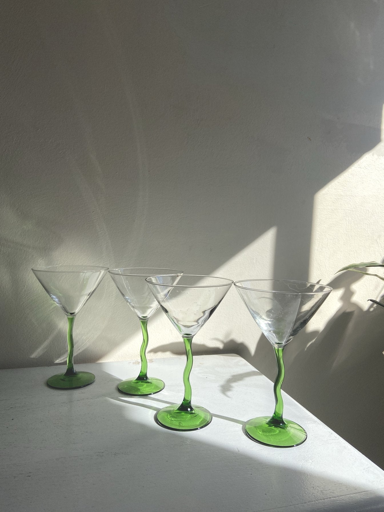 Trippy Stems Martini Set