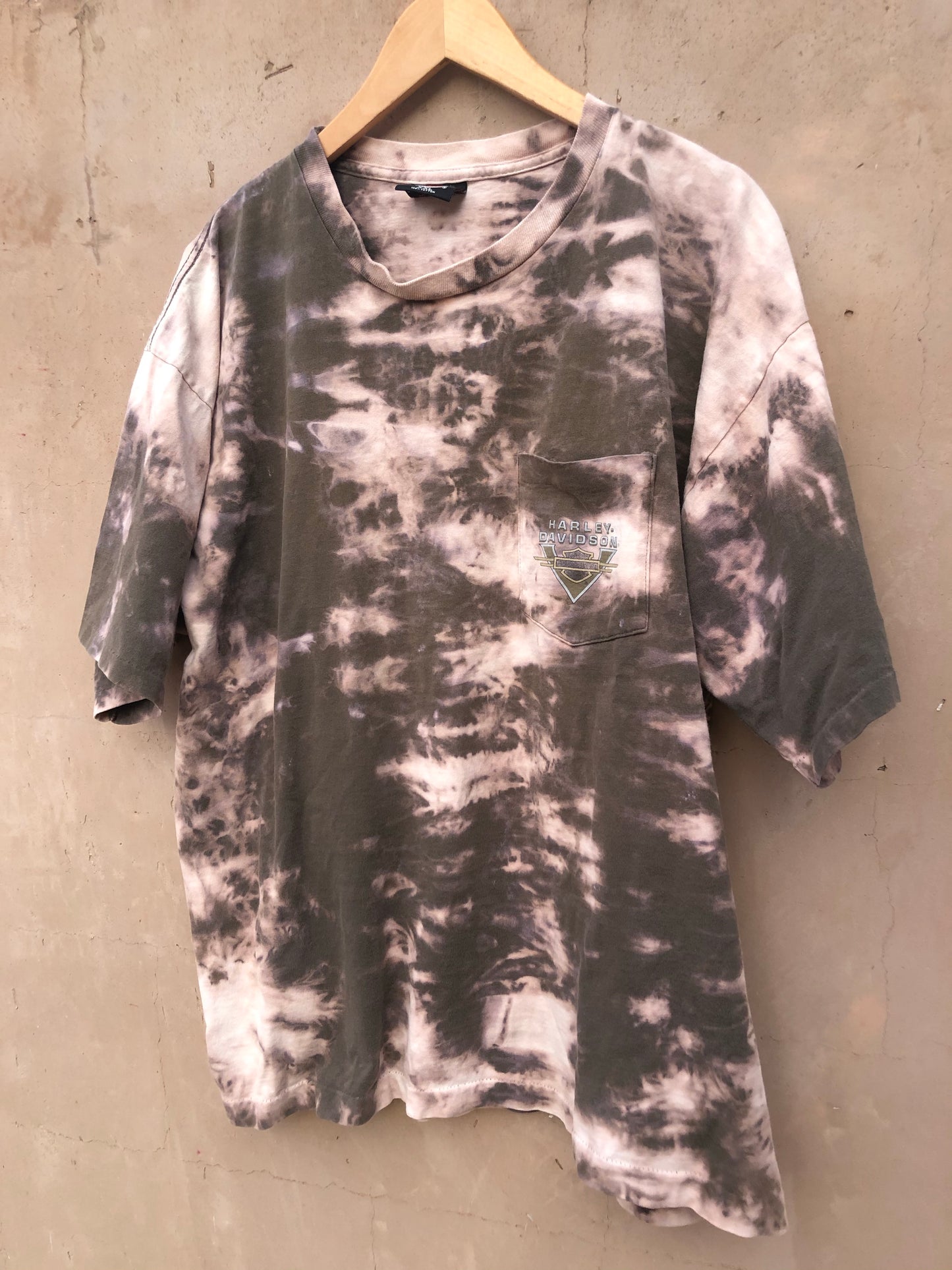 Bleached Out Tucson Harley Tee