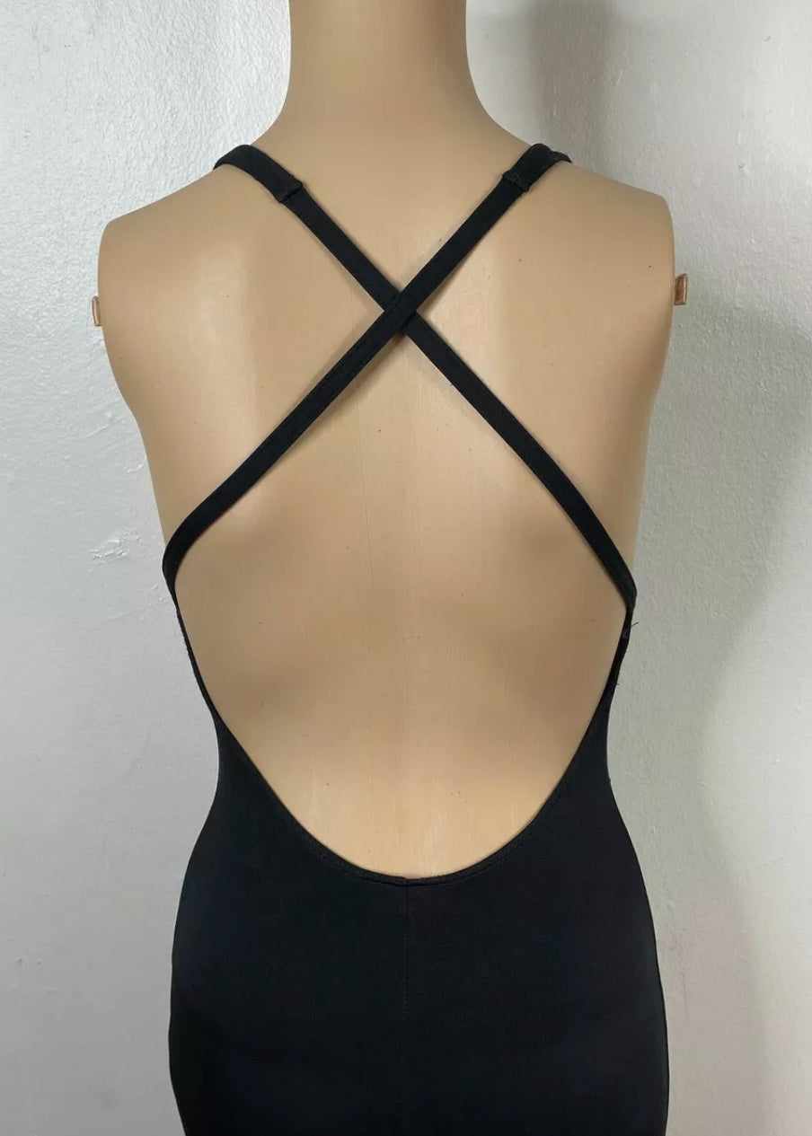 Vtg Bebe San Francisco Dress