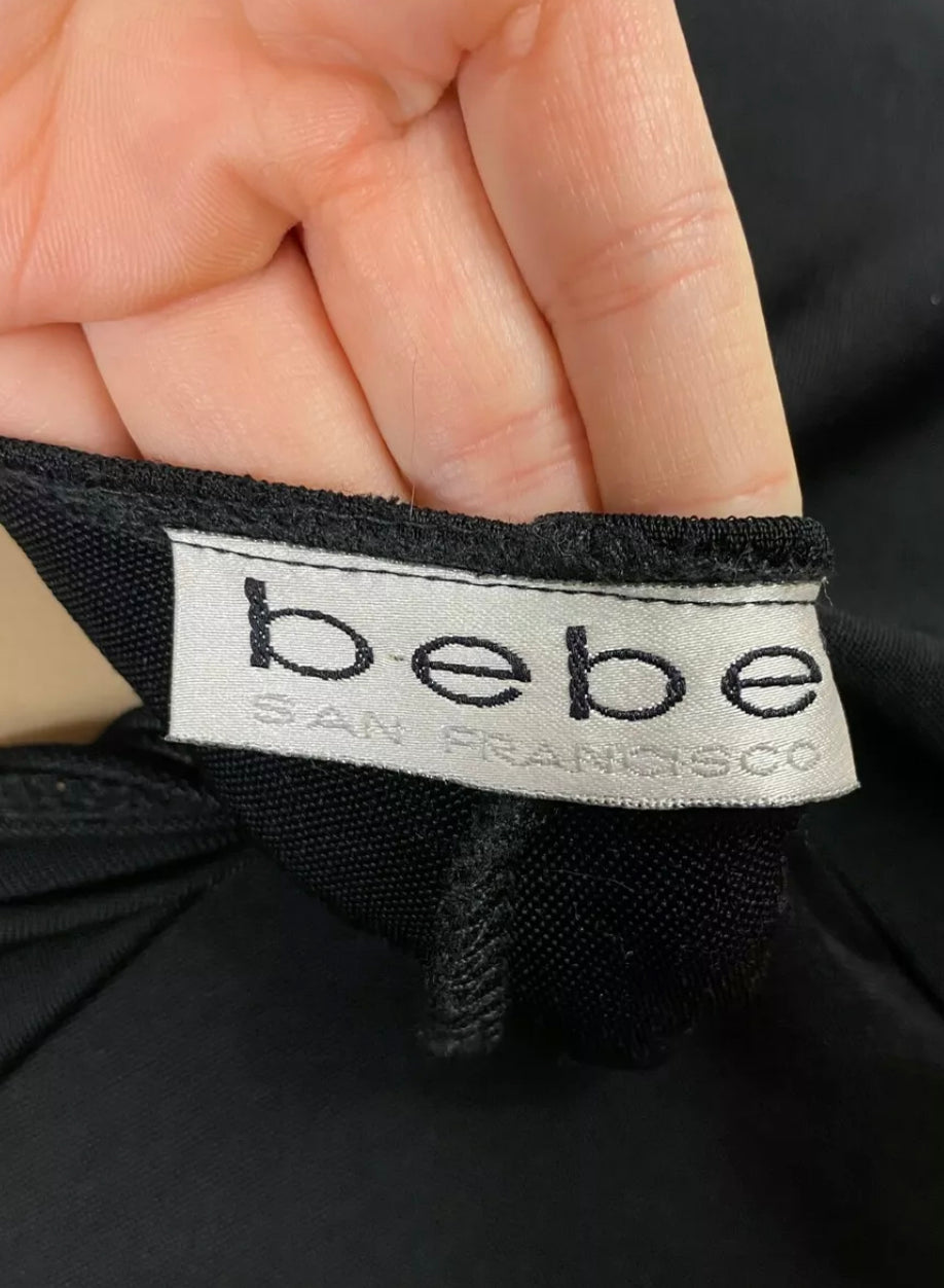 Vtg Bebe San Francisco Dress