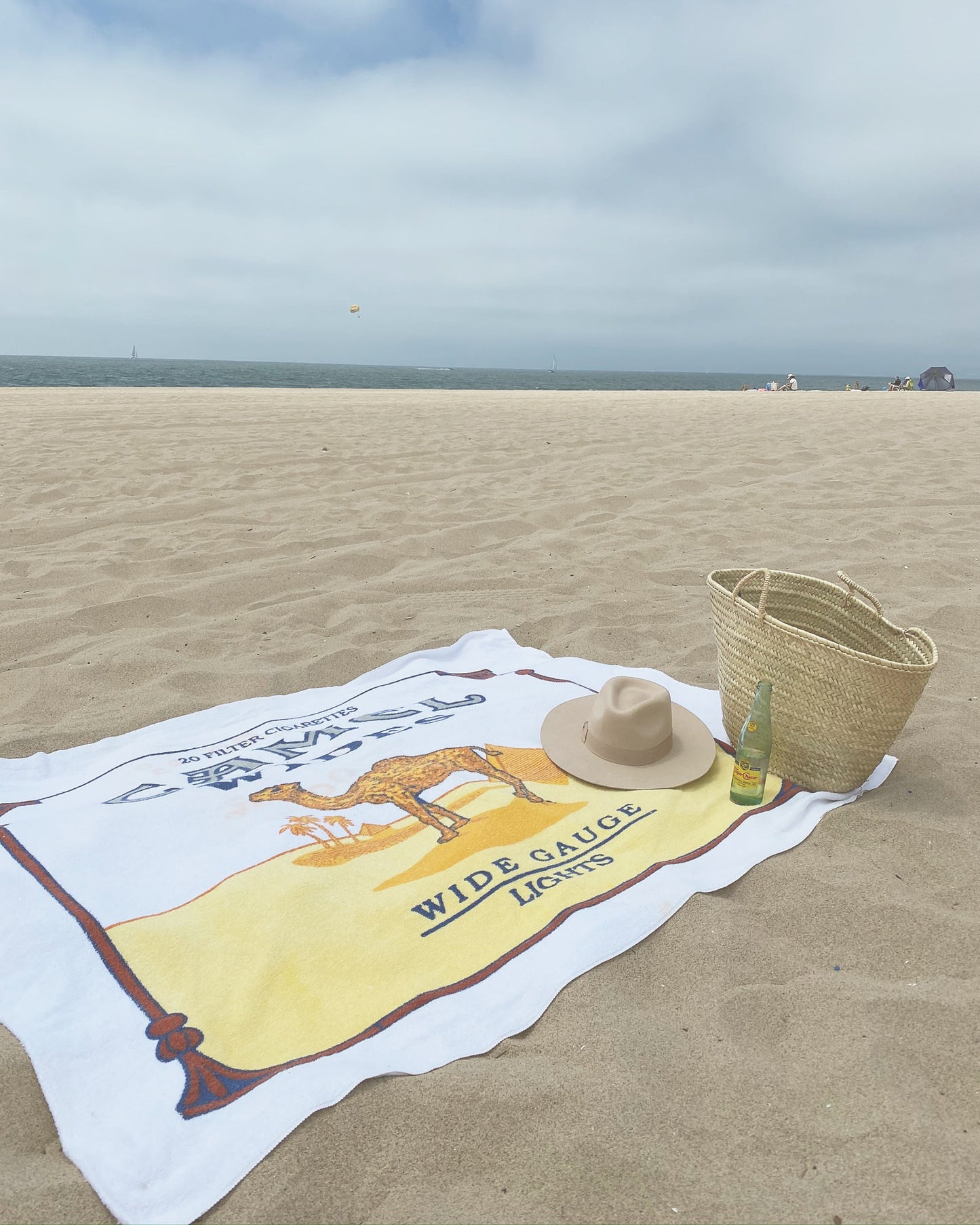 Camel beach towel