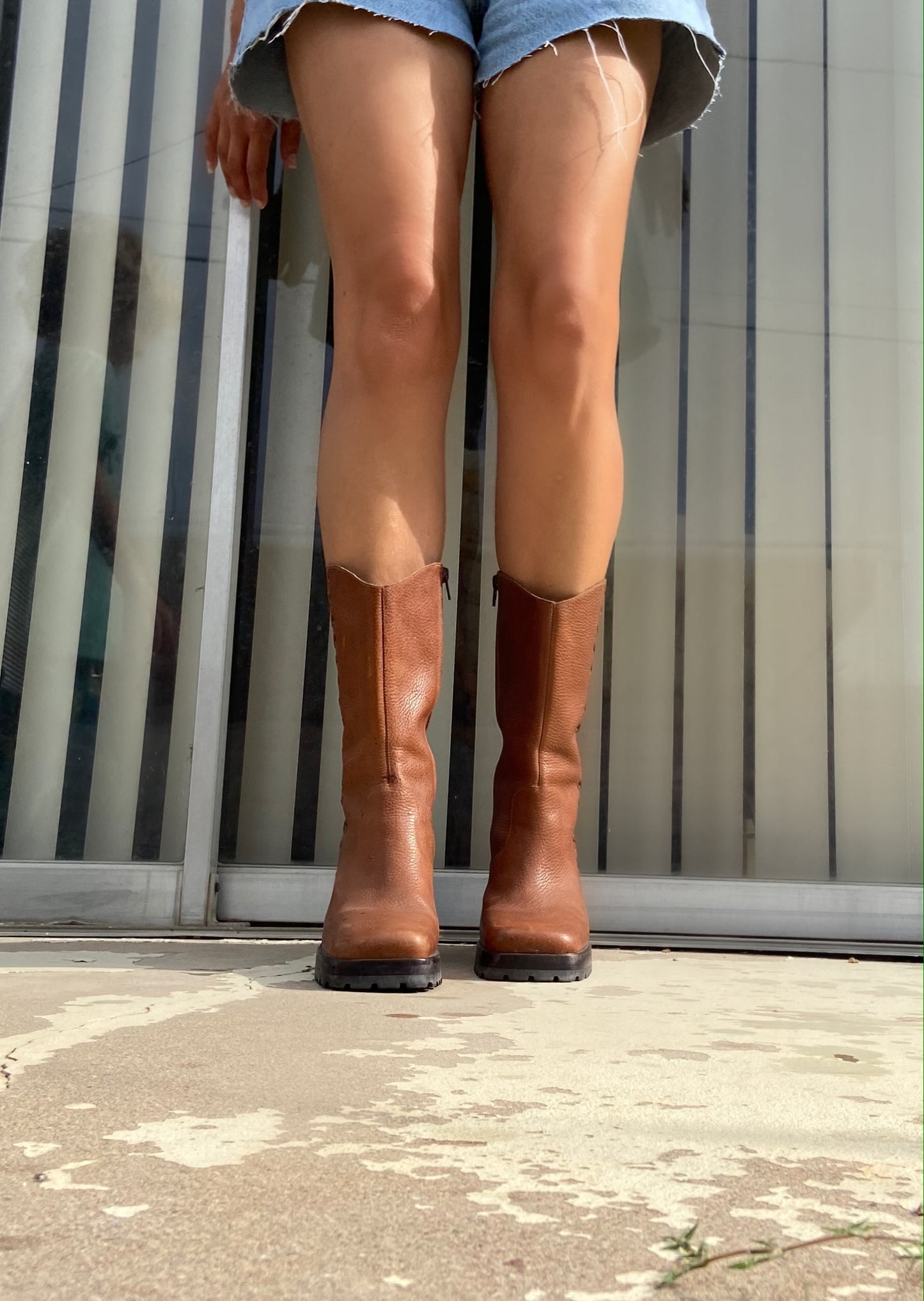 Sunflower Cognac Boots | 8.5