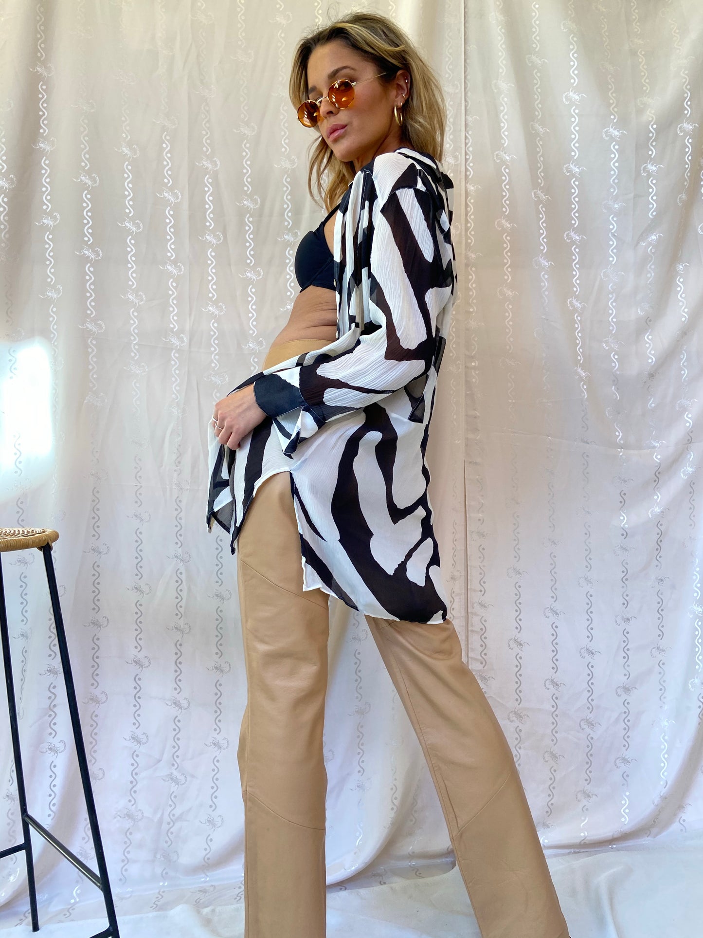 Modern Zeb Silk Blouse