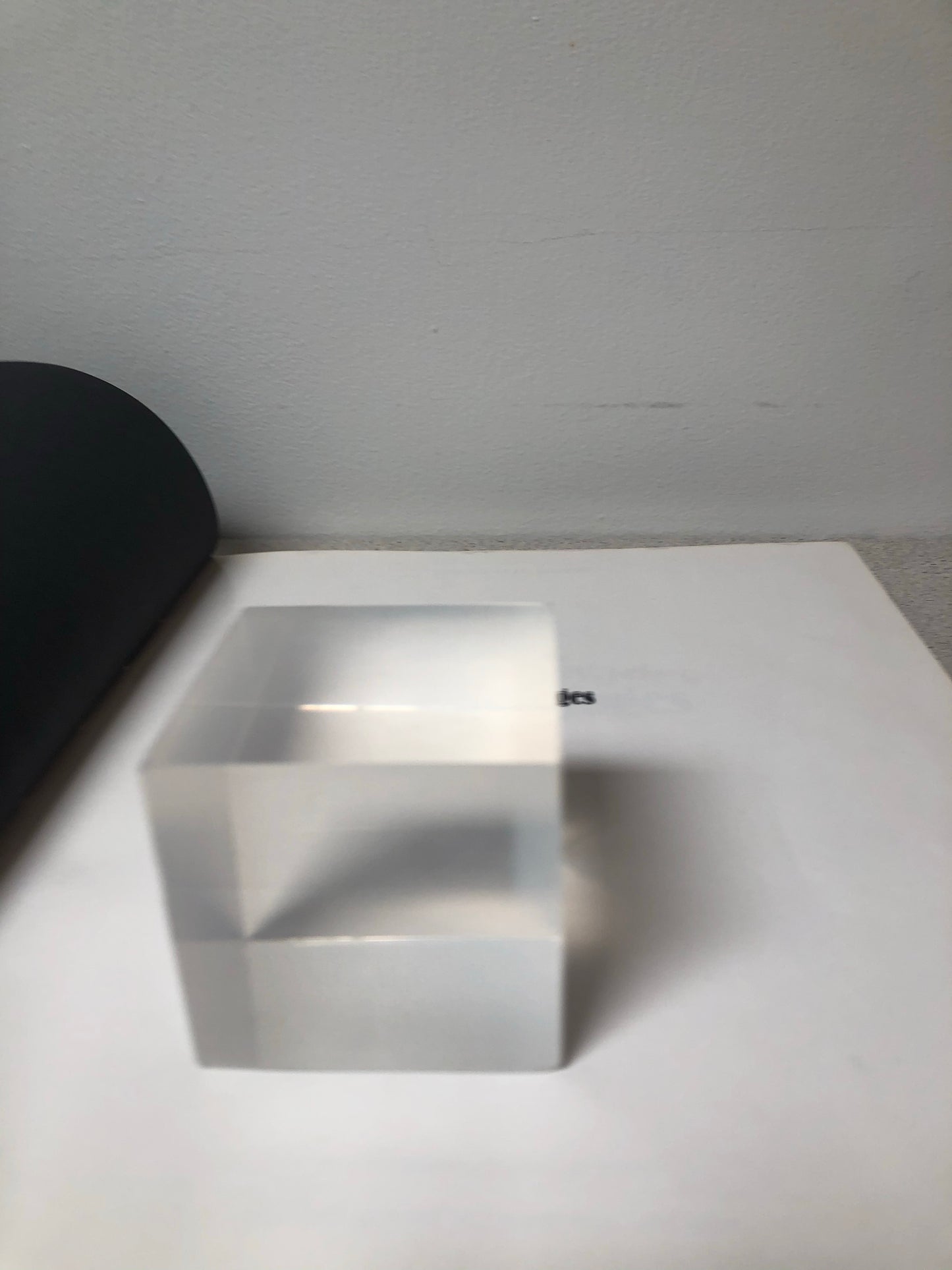Acrylic Cube Paperweight