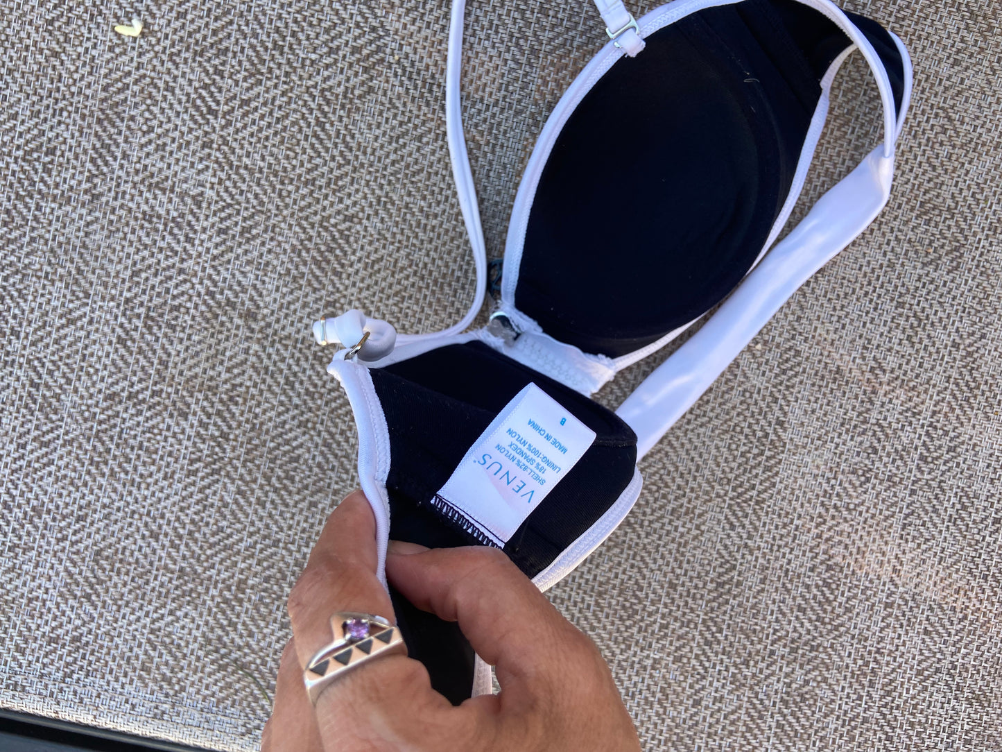 Vintage Venus Peace Bikini Top