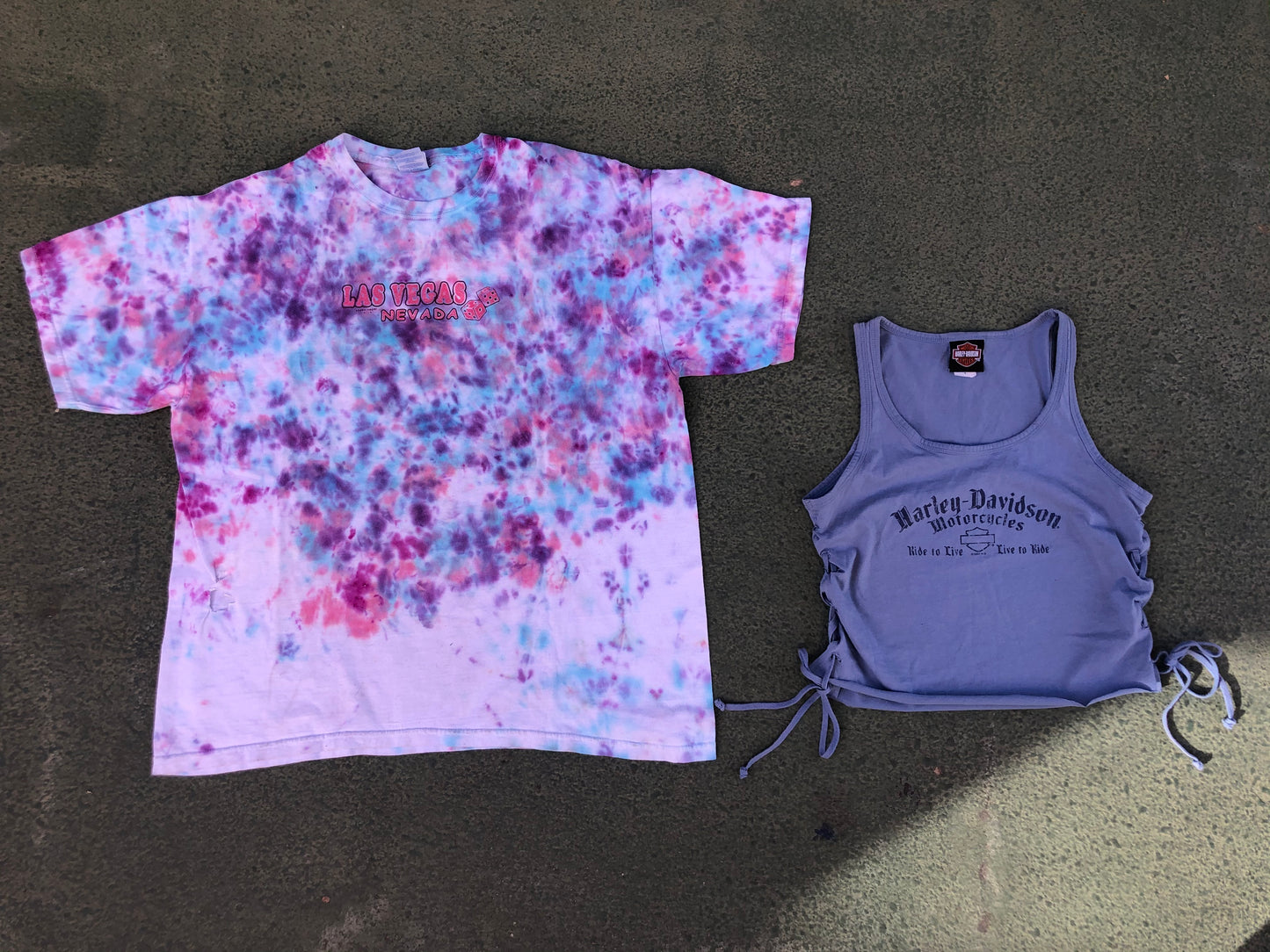 Roll the Dice/ Harley Tie Tank Bundle