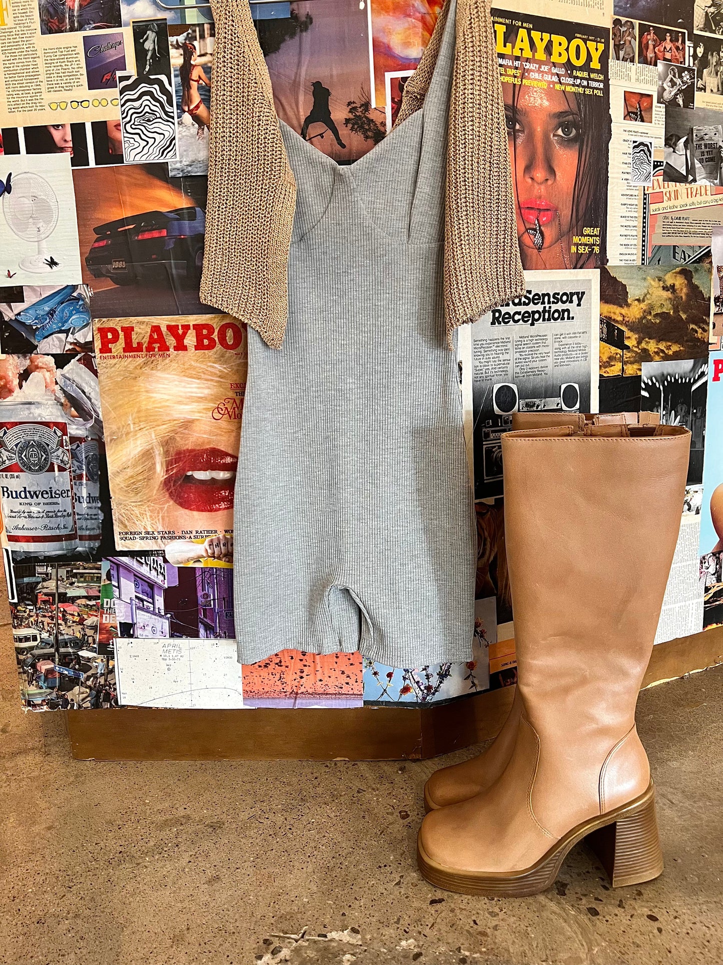 Triste Romper | Grey
