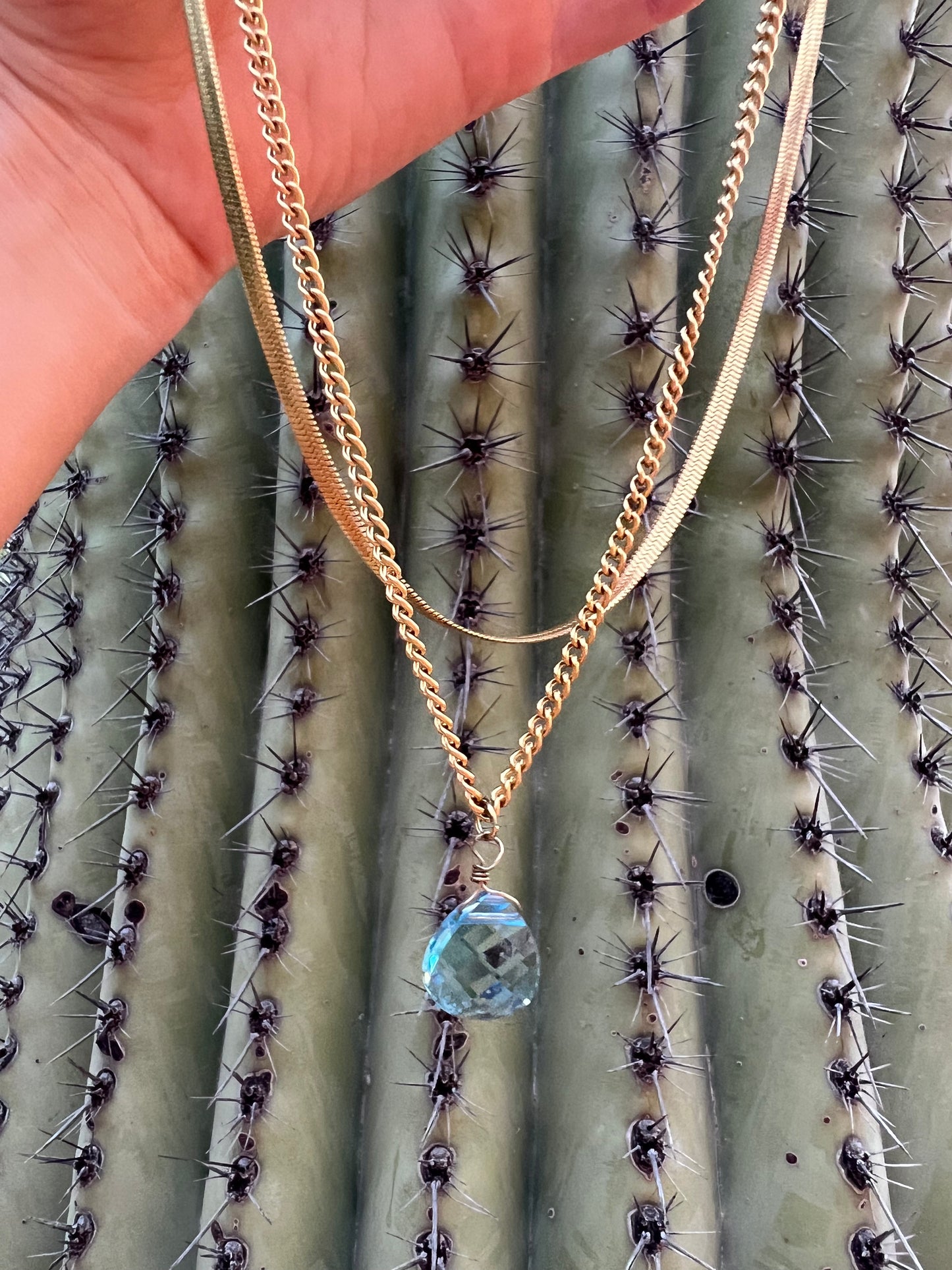 Prism Tear Necklace