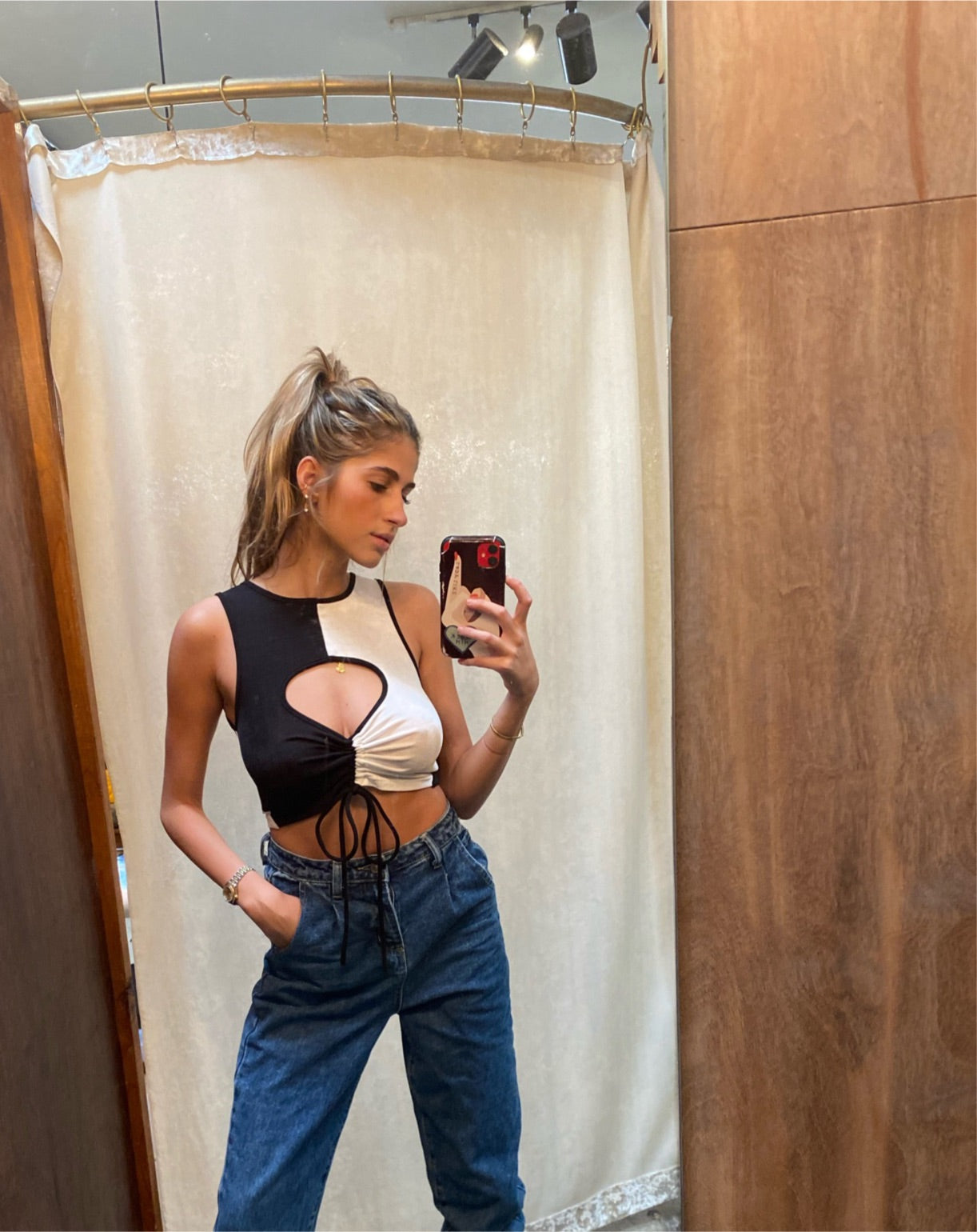 Two of Hearts top by Motel Rocks