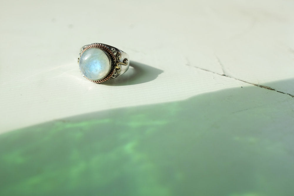 Moonstone Ring