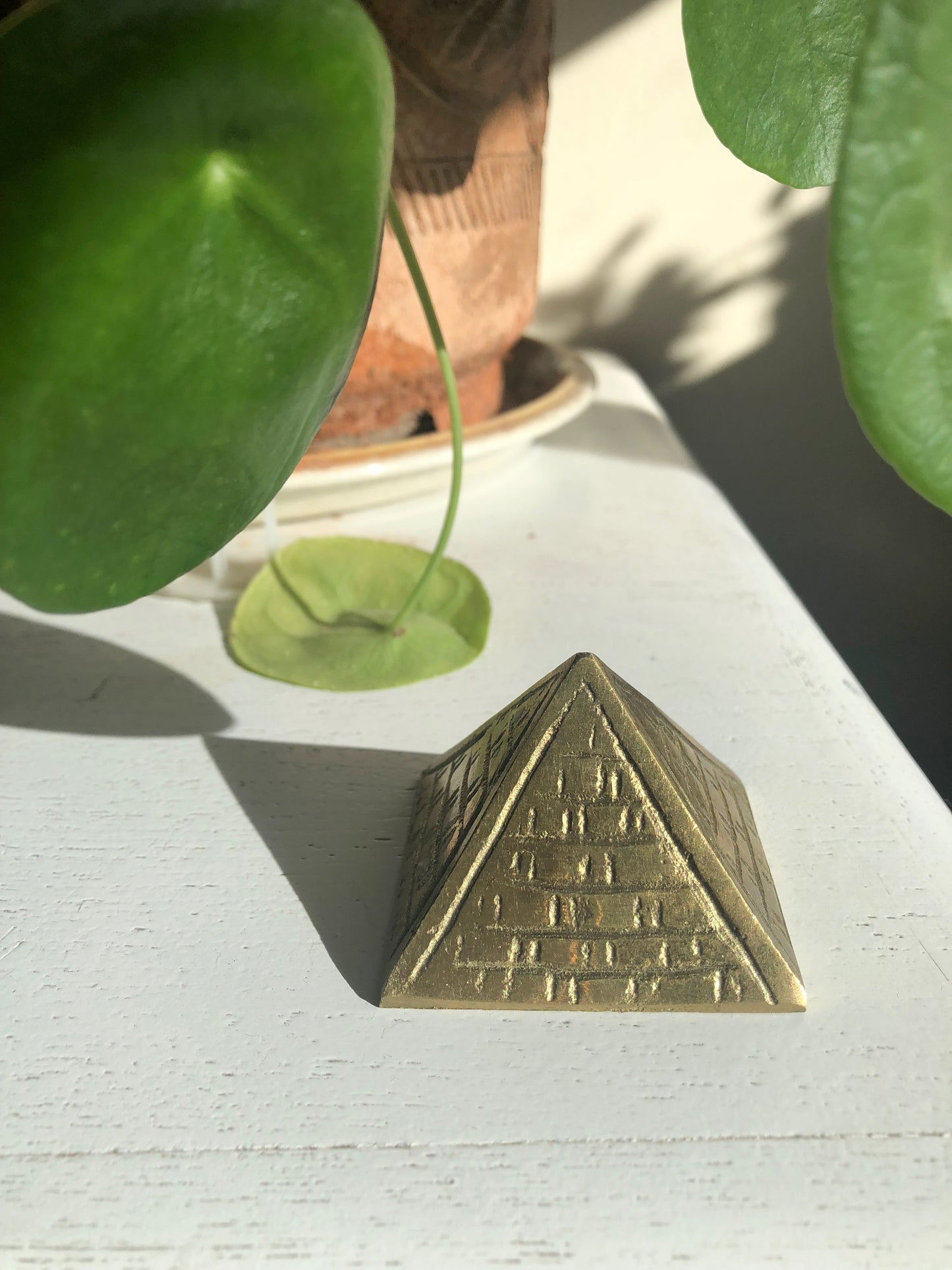 Pyramid Paper Weight