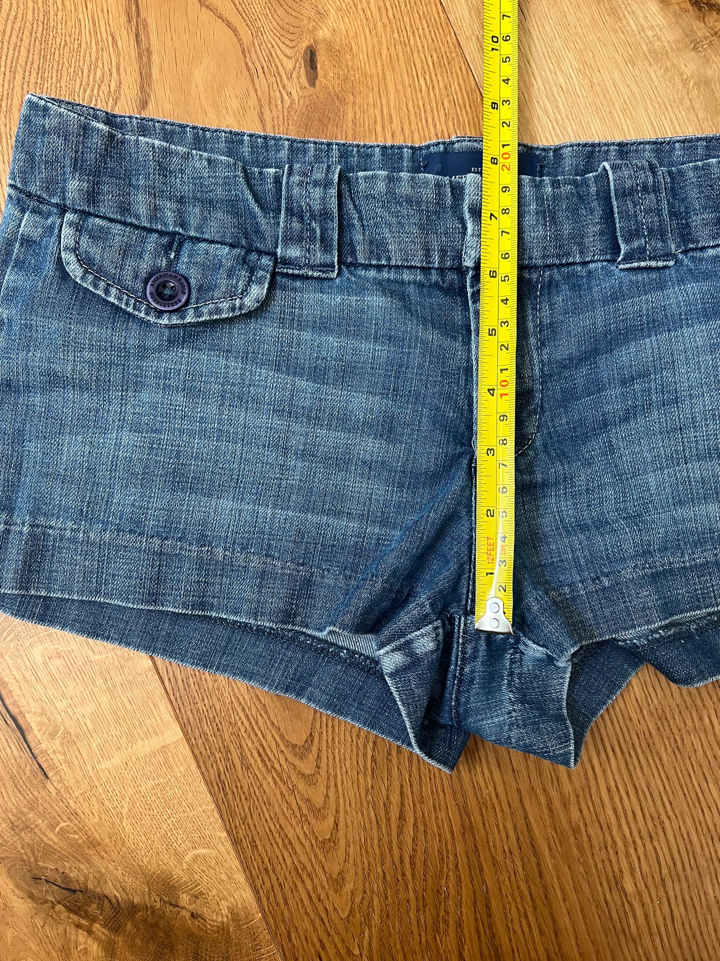 Y2K AE Low Rise Denim Shorts