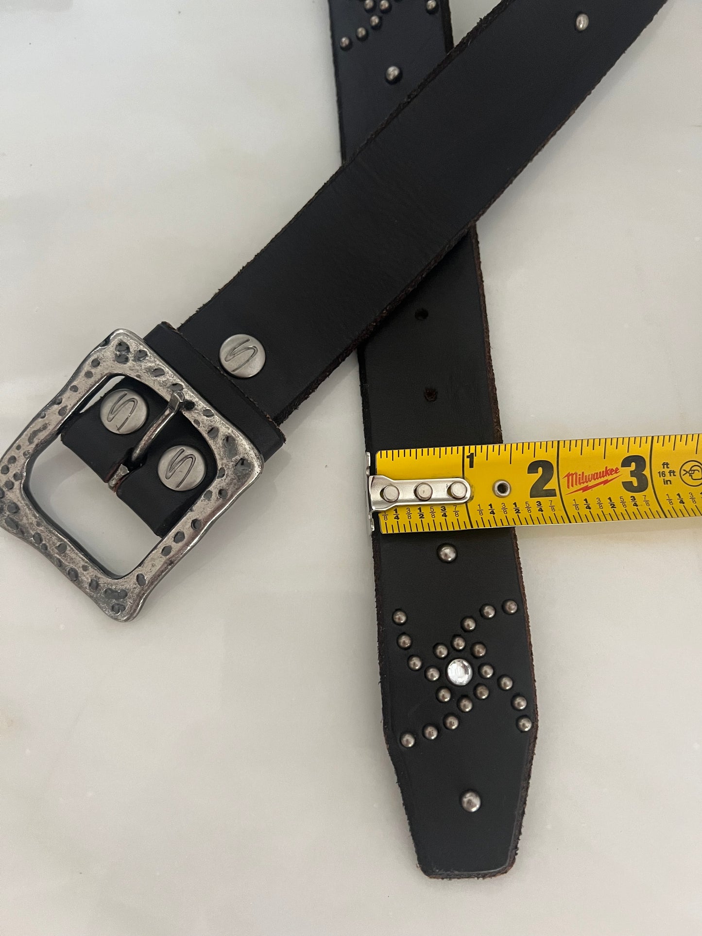 Vintage Spiral Stud Belt
