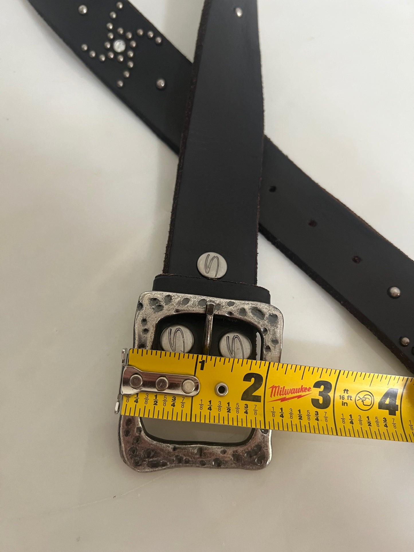 Vintage Spiral Stud Belt